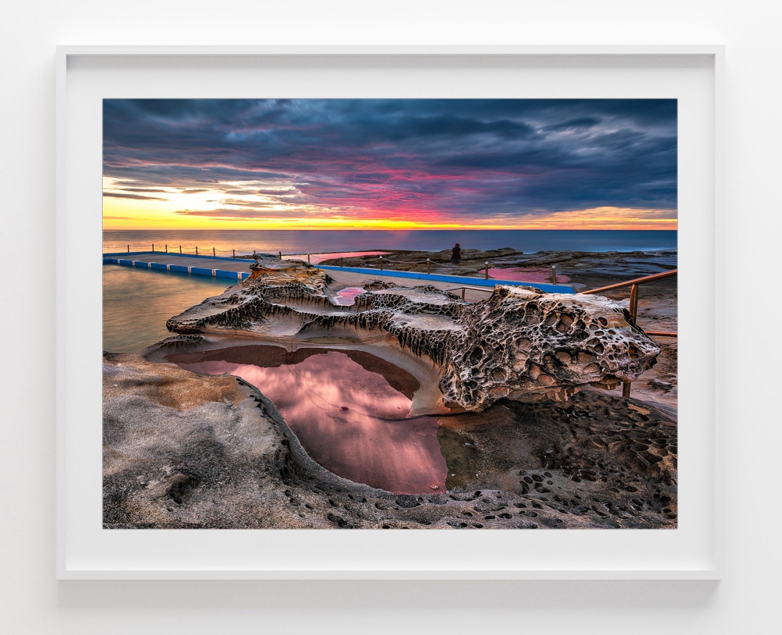 Moonscape, Dee Why Rock Pool print