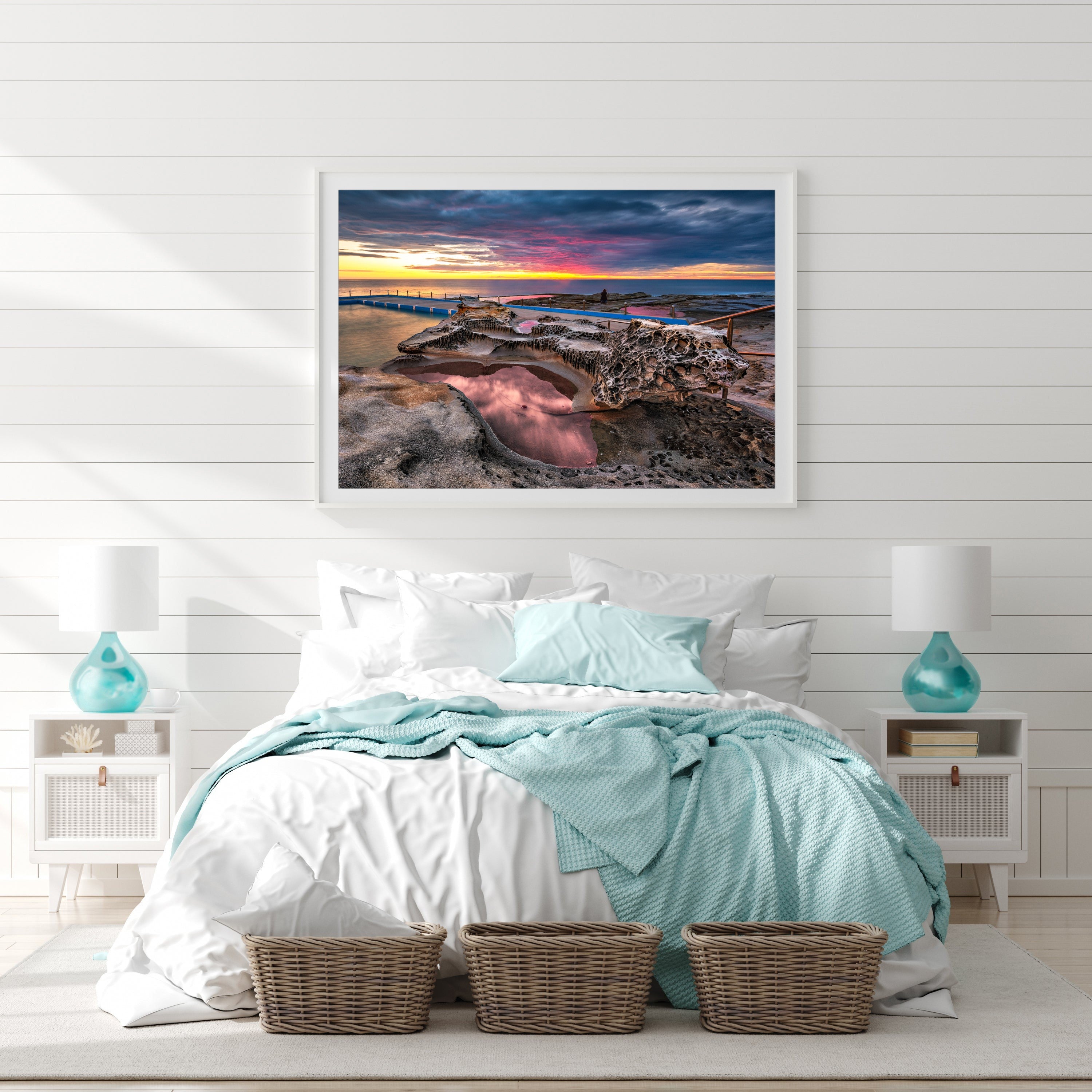 Moonscape, Dee Why Rock Pool print
