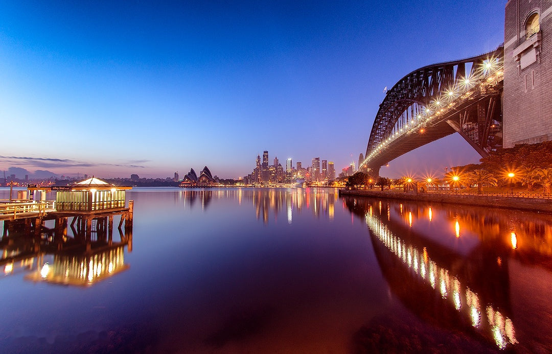 Morning Reflections, Sydney Harbour, fine art photograph by Richard Hirst