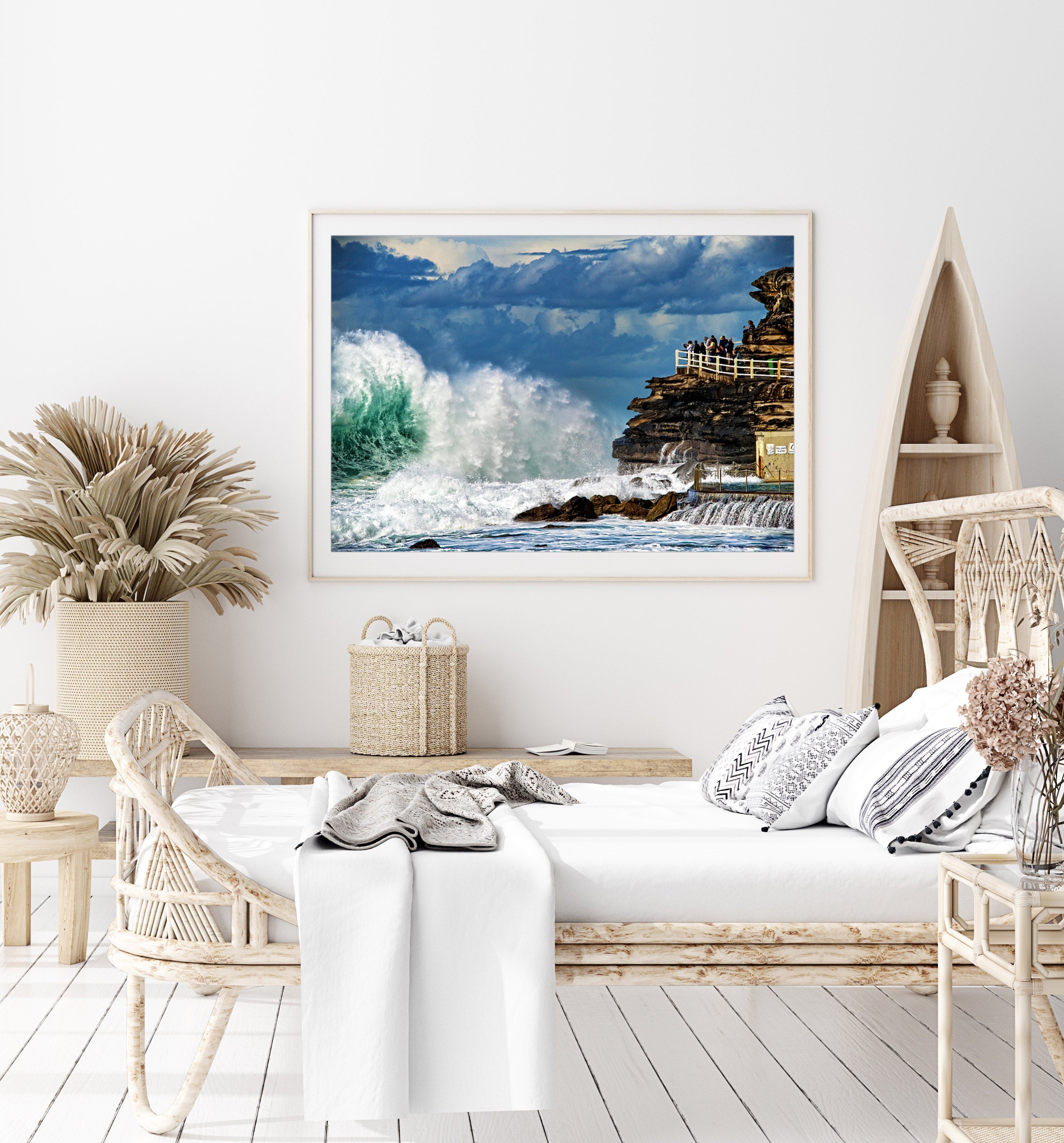 Mother Nature, Bronte Baths print