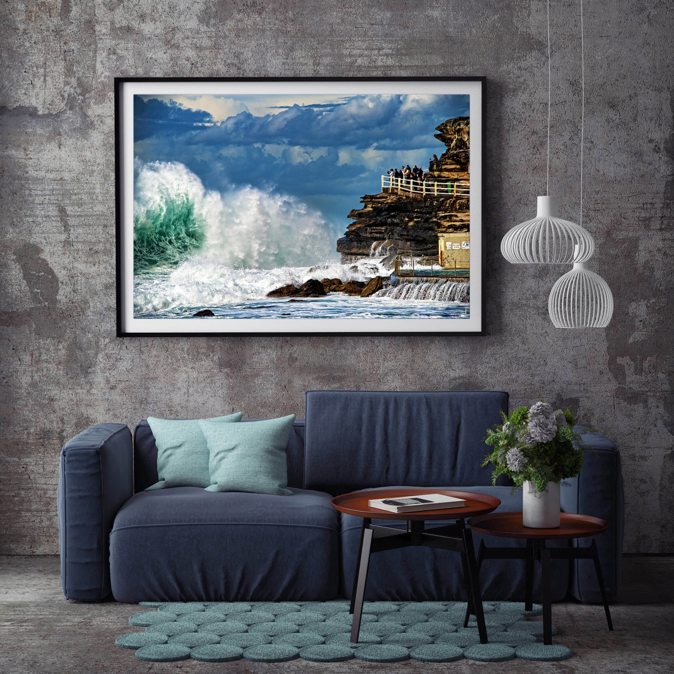 Mother Nature, Bronte Baths print