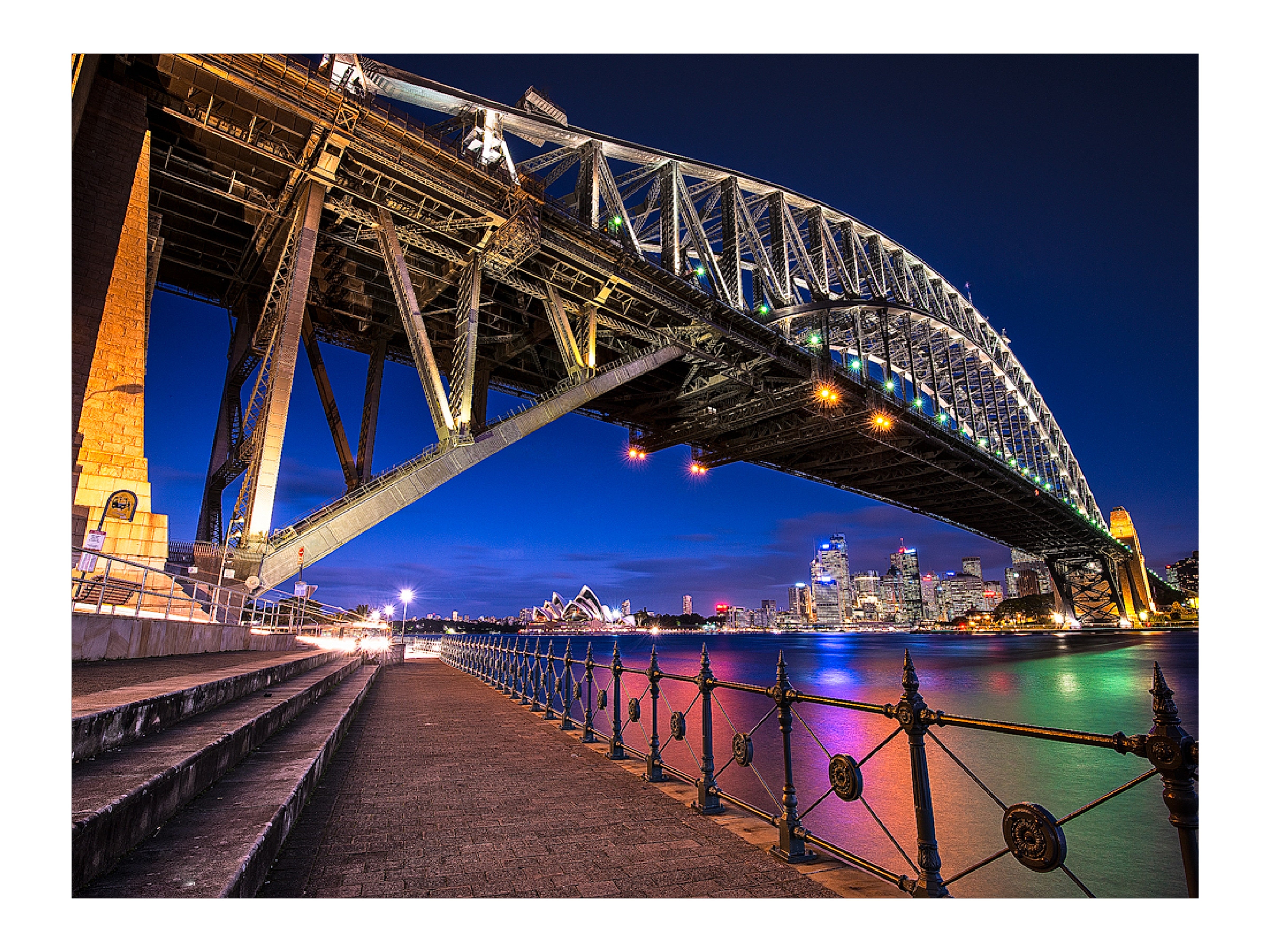 Old Lady, Sydney Harbour print