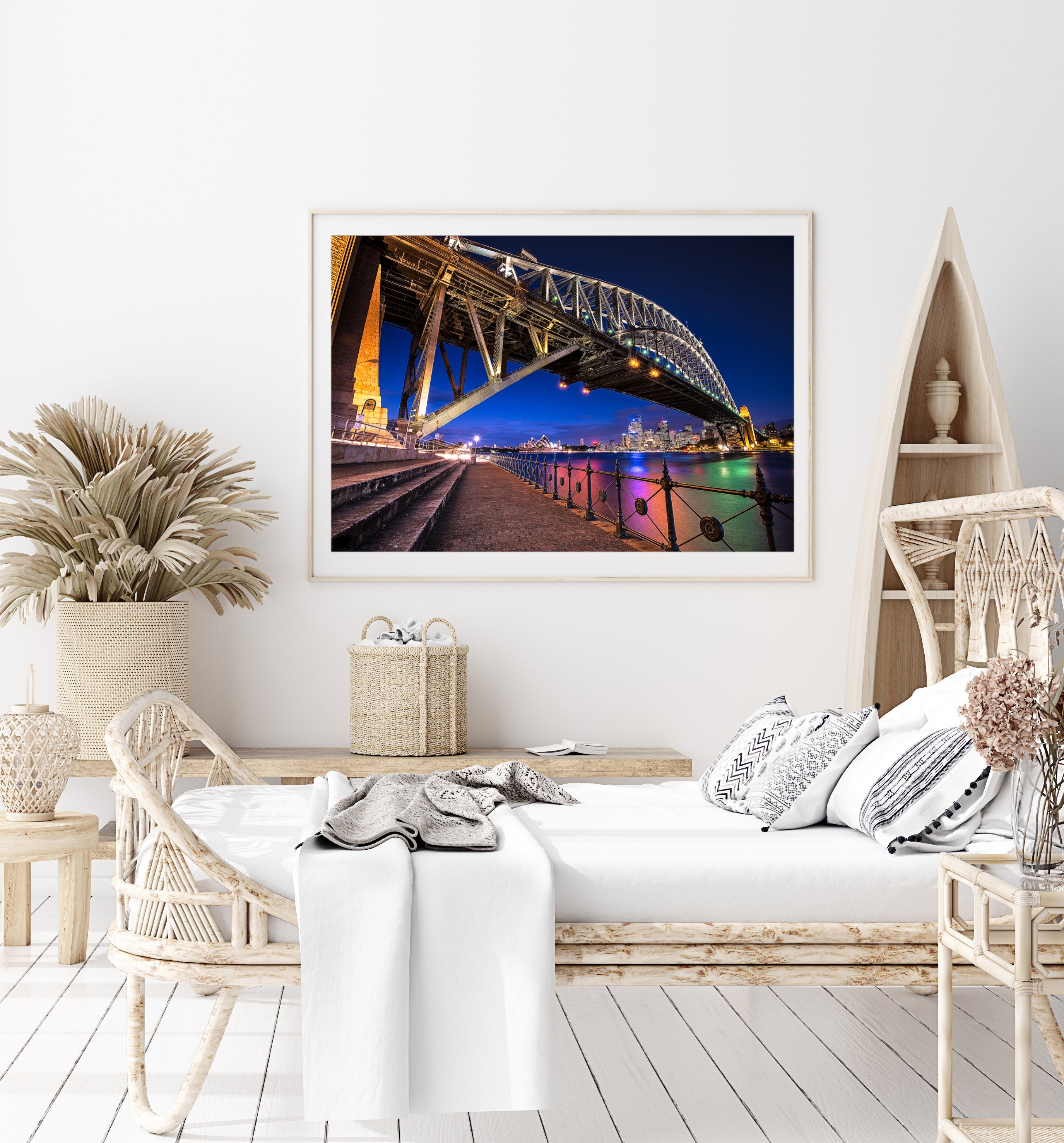 Old Lady, Sydney Harbour print