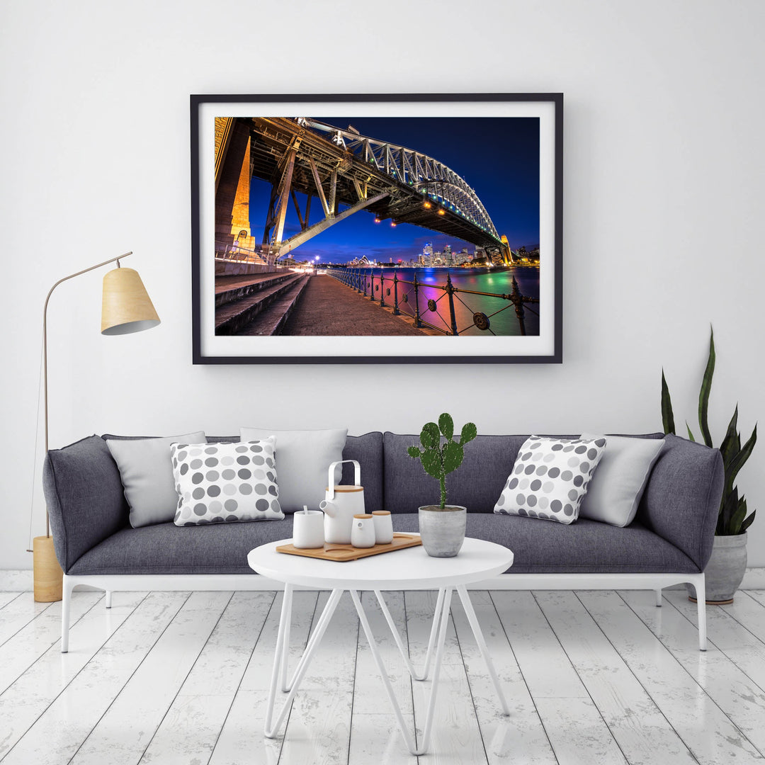 Old Lady, Sydney Harbour print