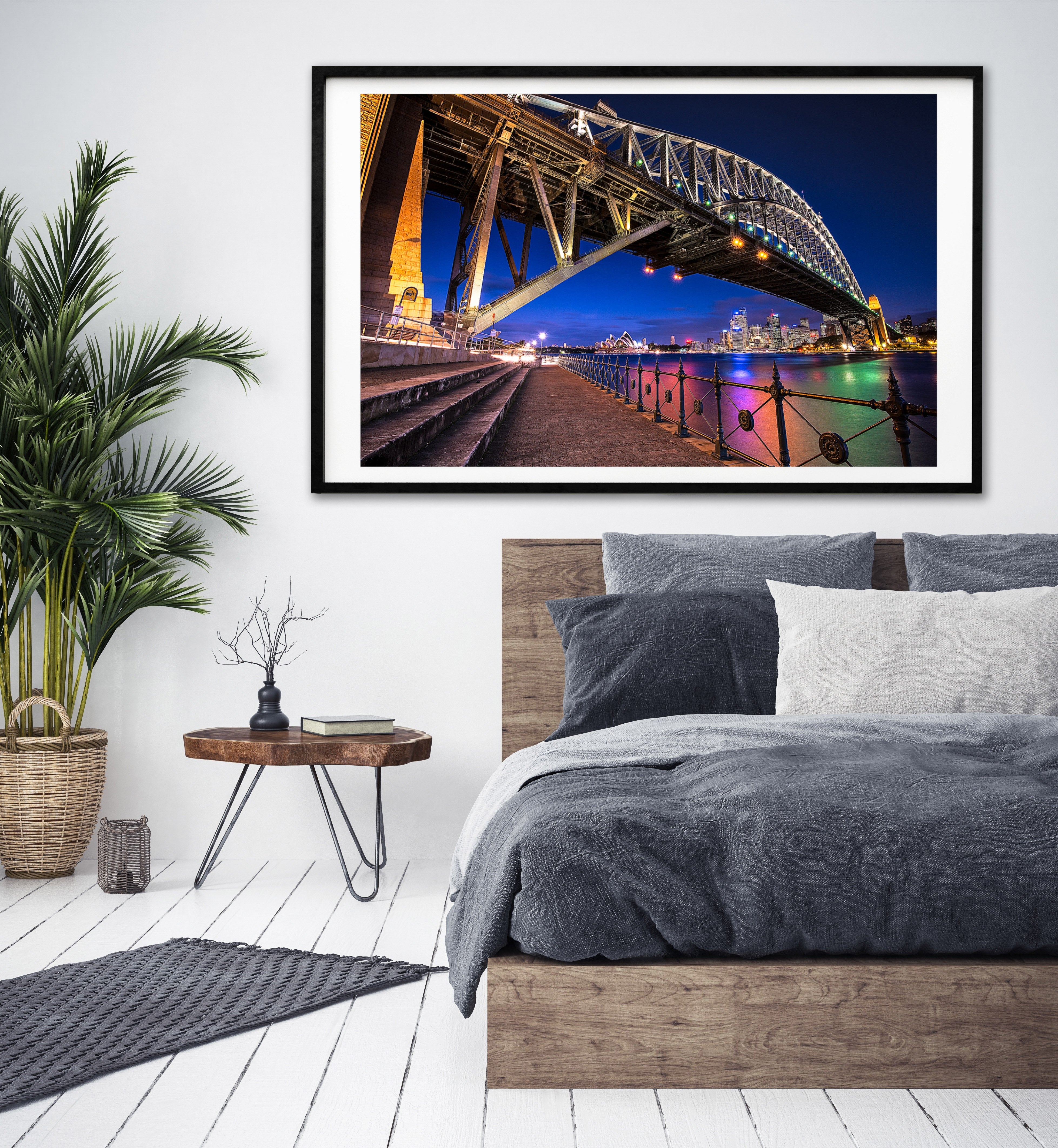 Old Lady, Sydney Harbour print