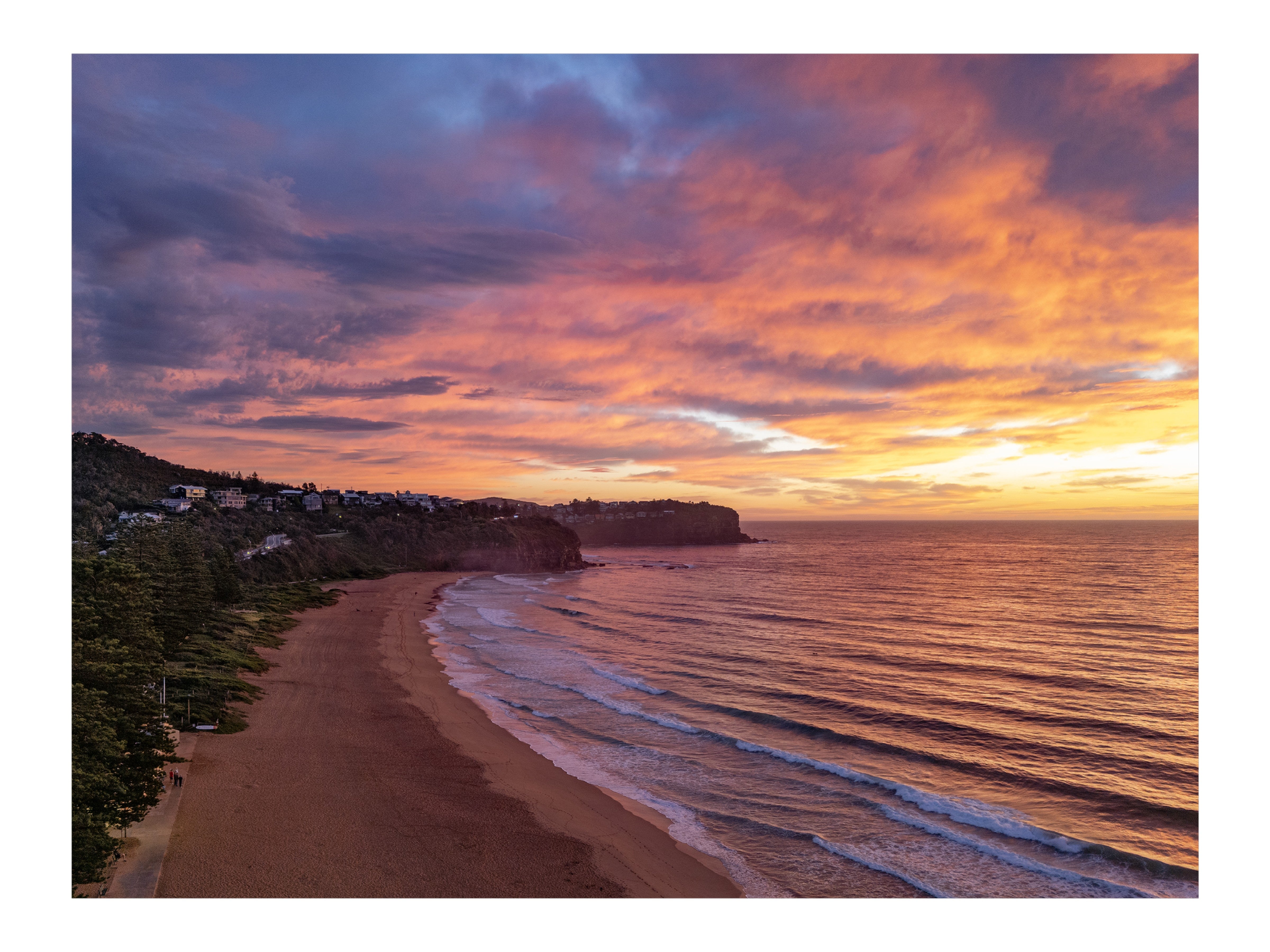 On Fire, Newport print