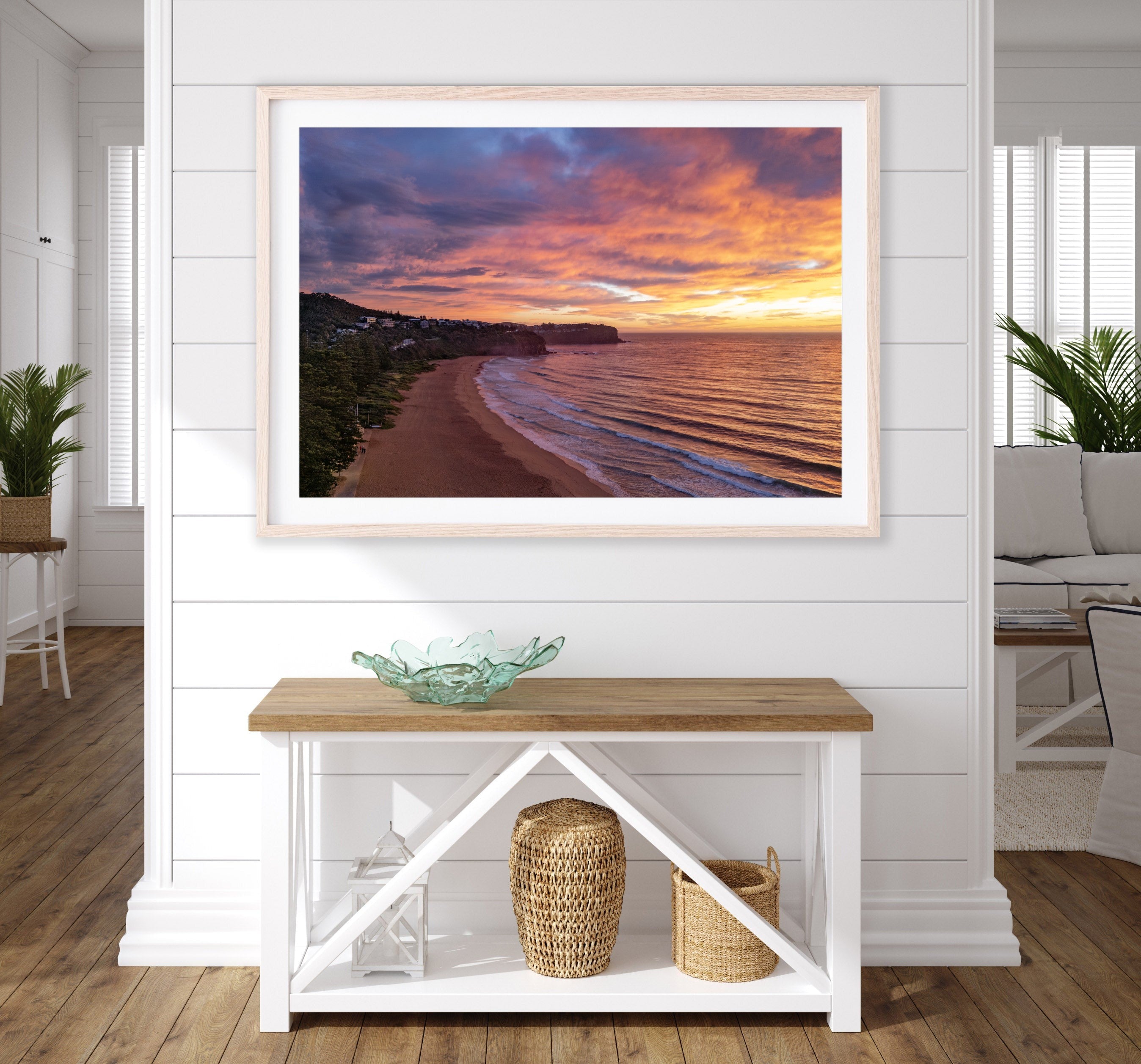 On Fire, Newport print