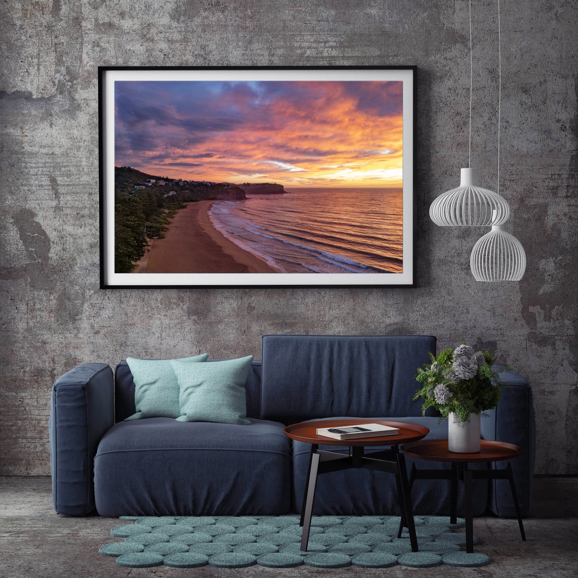 On Fire, Newport print