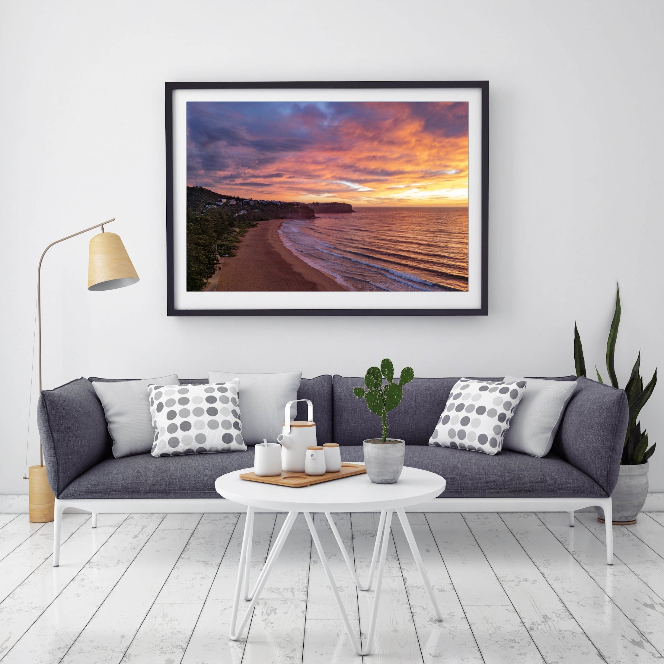 On Fire, Newport print