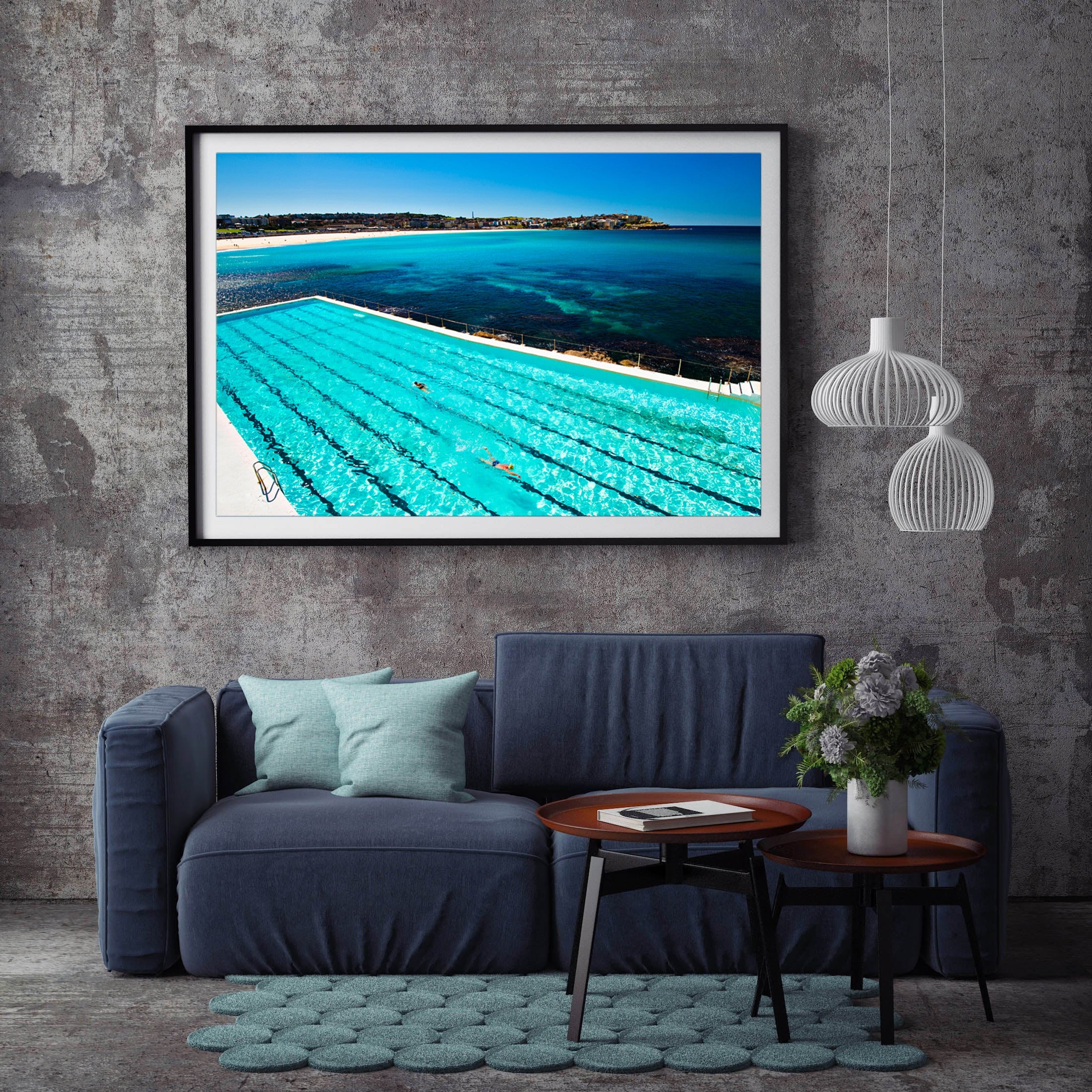 Passing By, Bondi Beach print