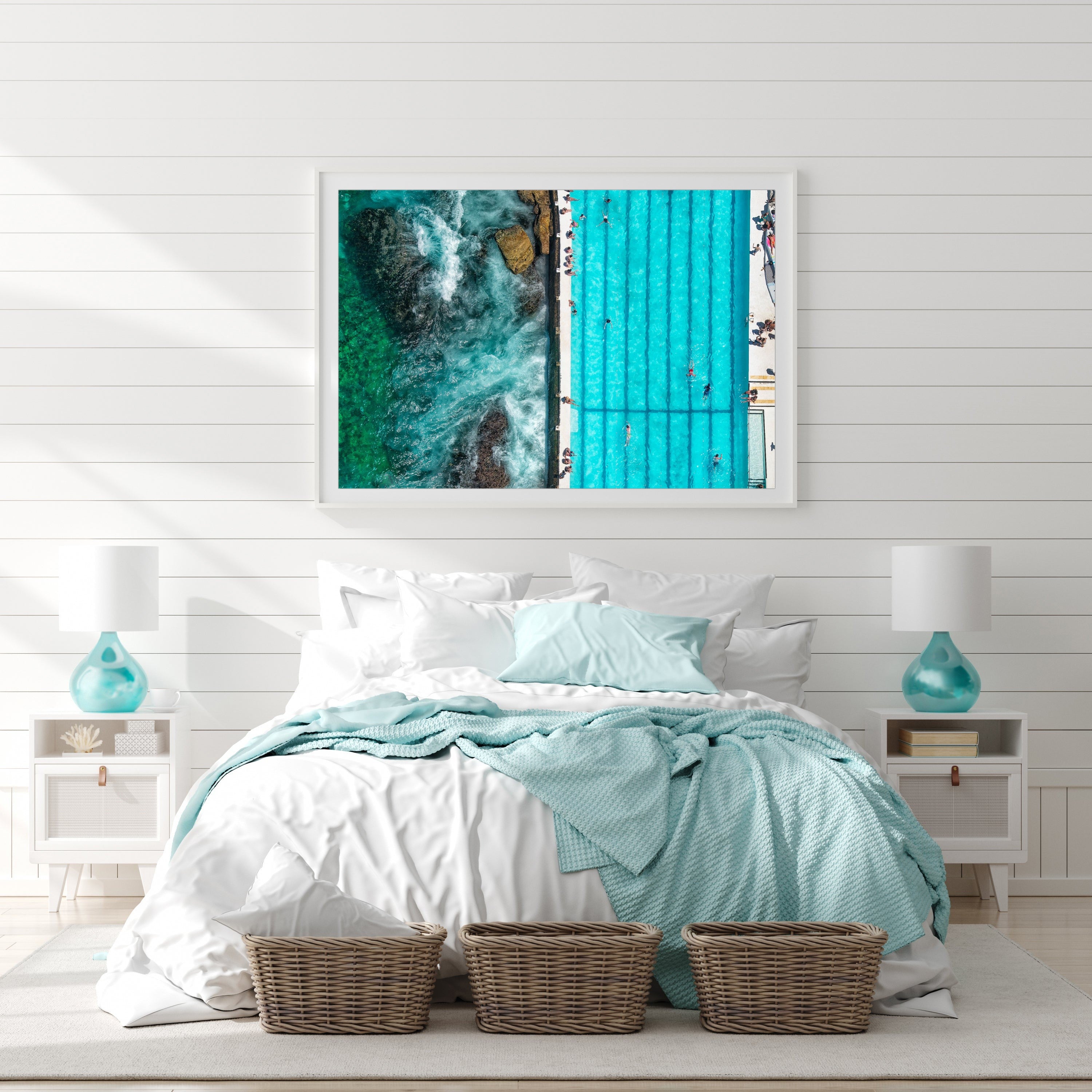 People, Bondi Beach print