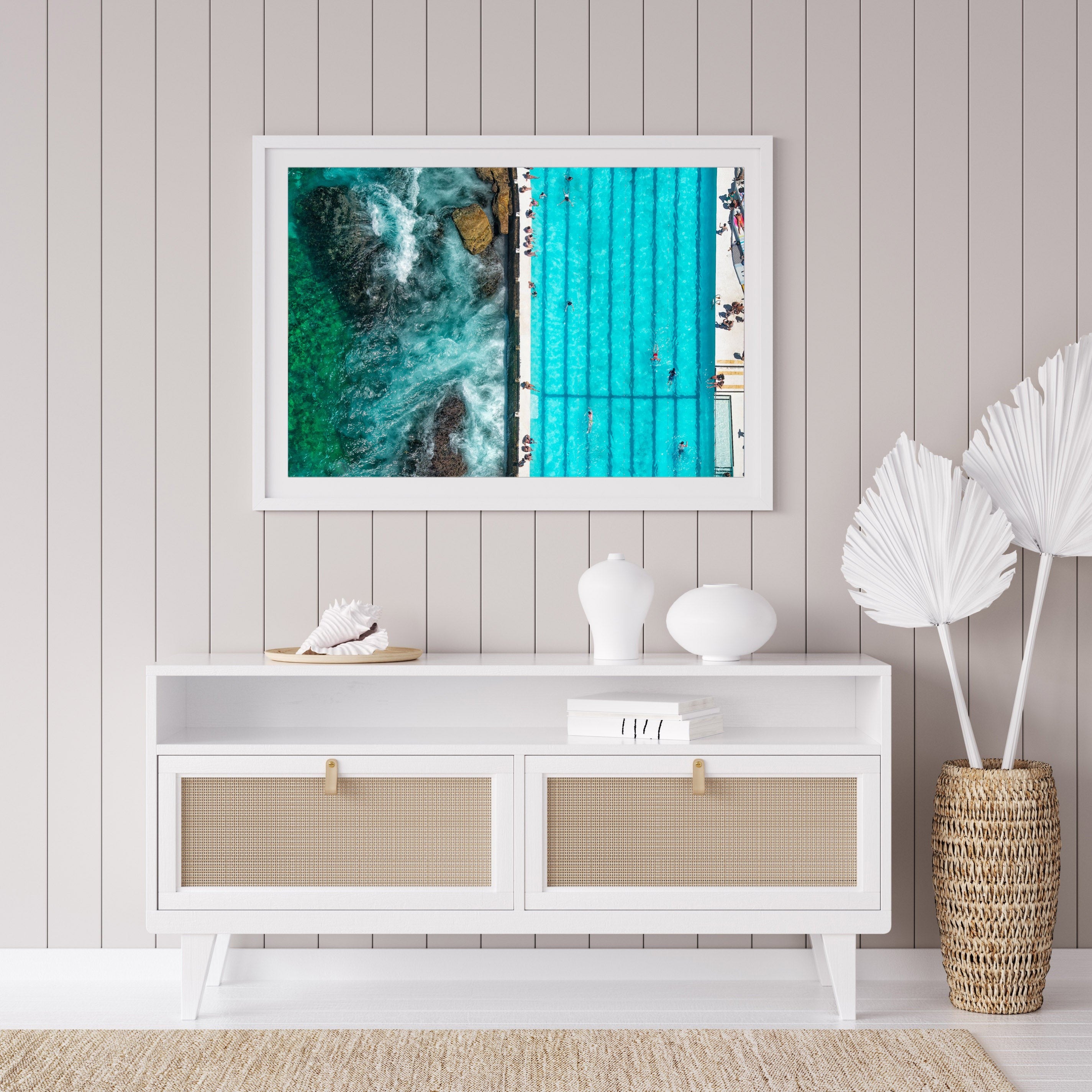 People, Bondi Beach print