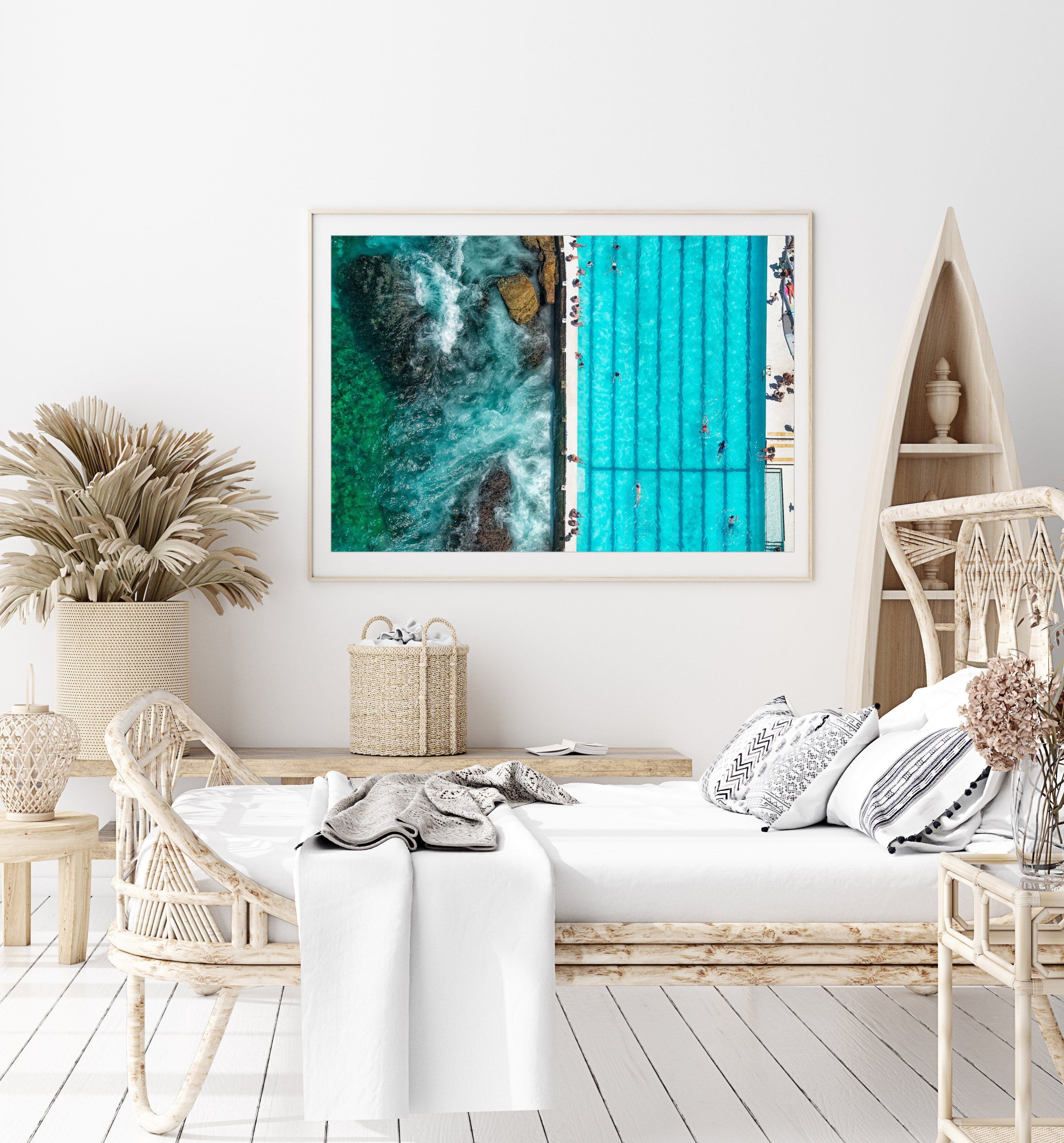 People, Bondi Beach print