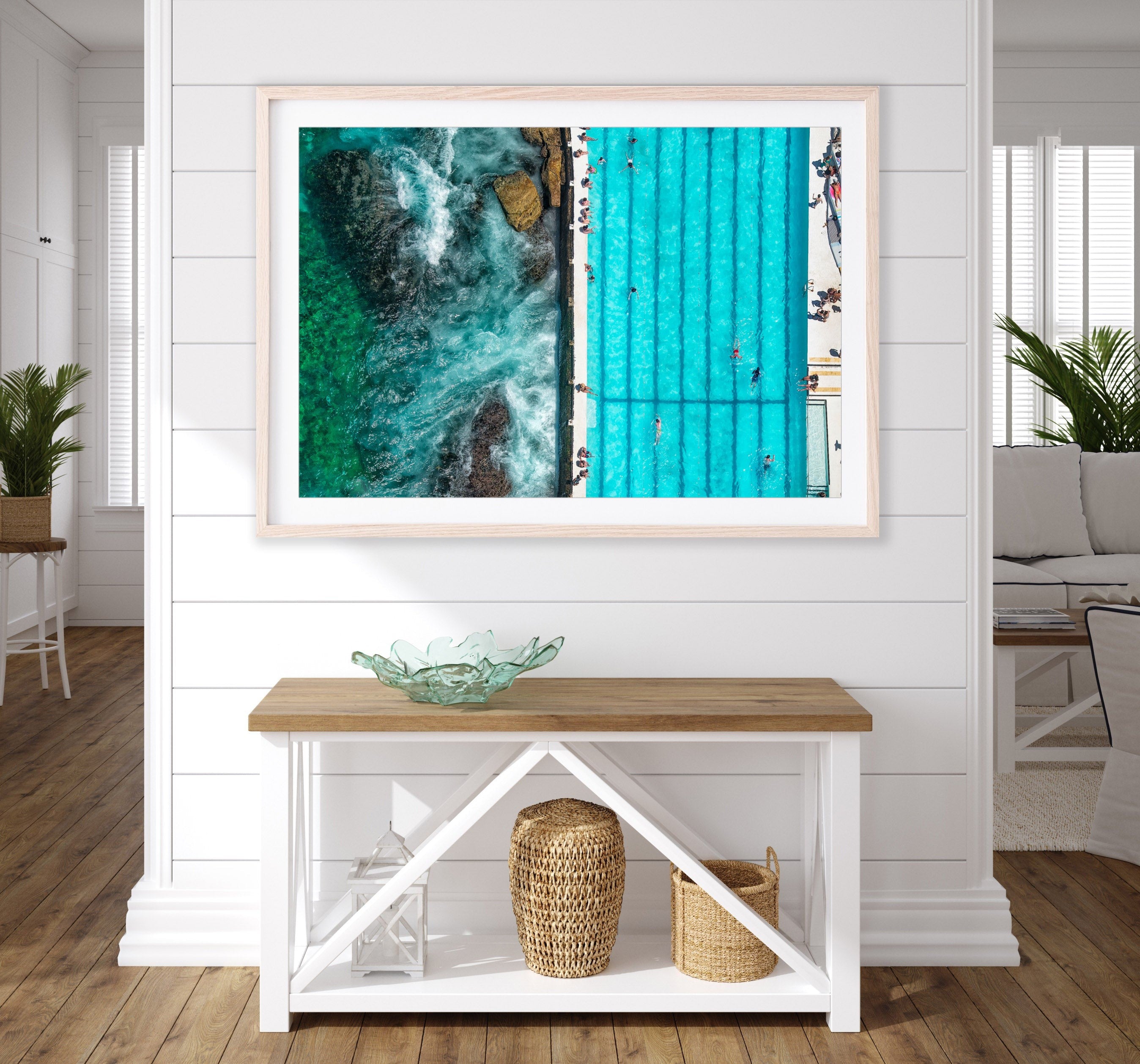 People, Bondi Beach print