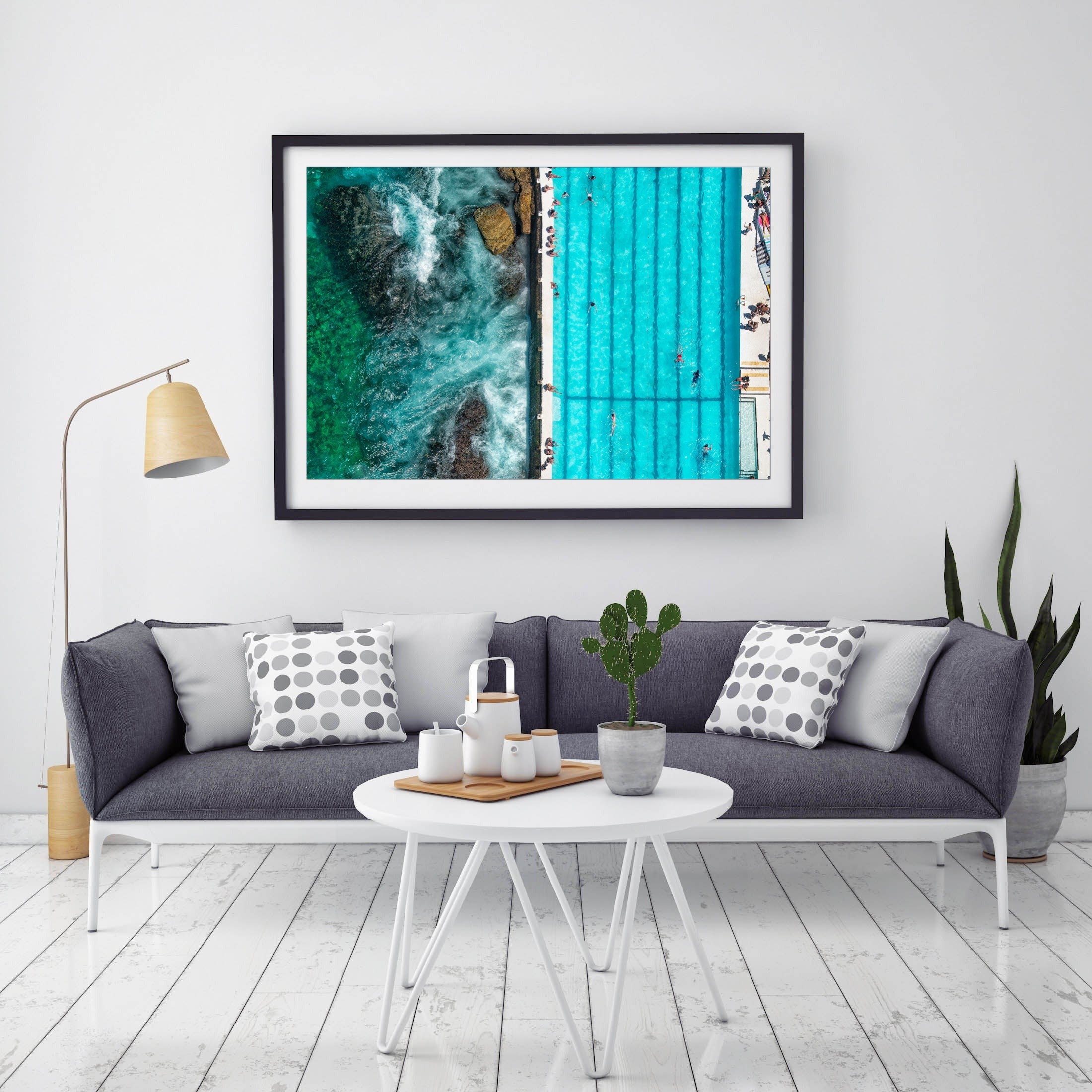 People, Bondi Beach print
