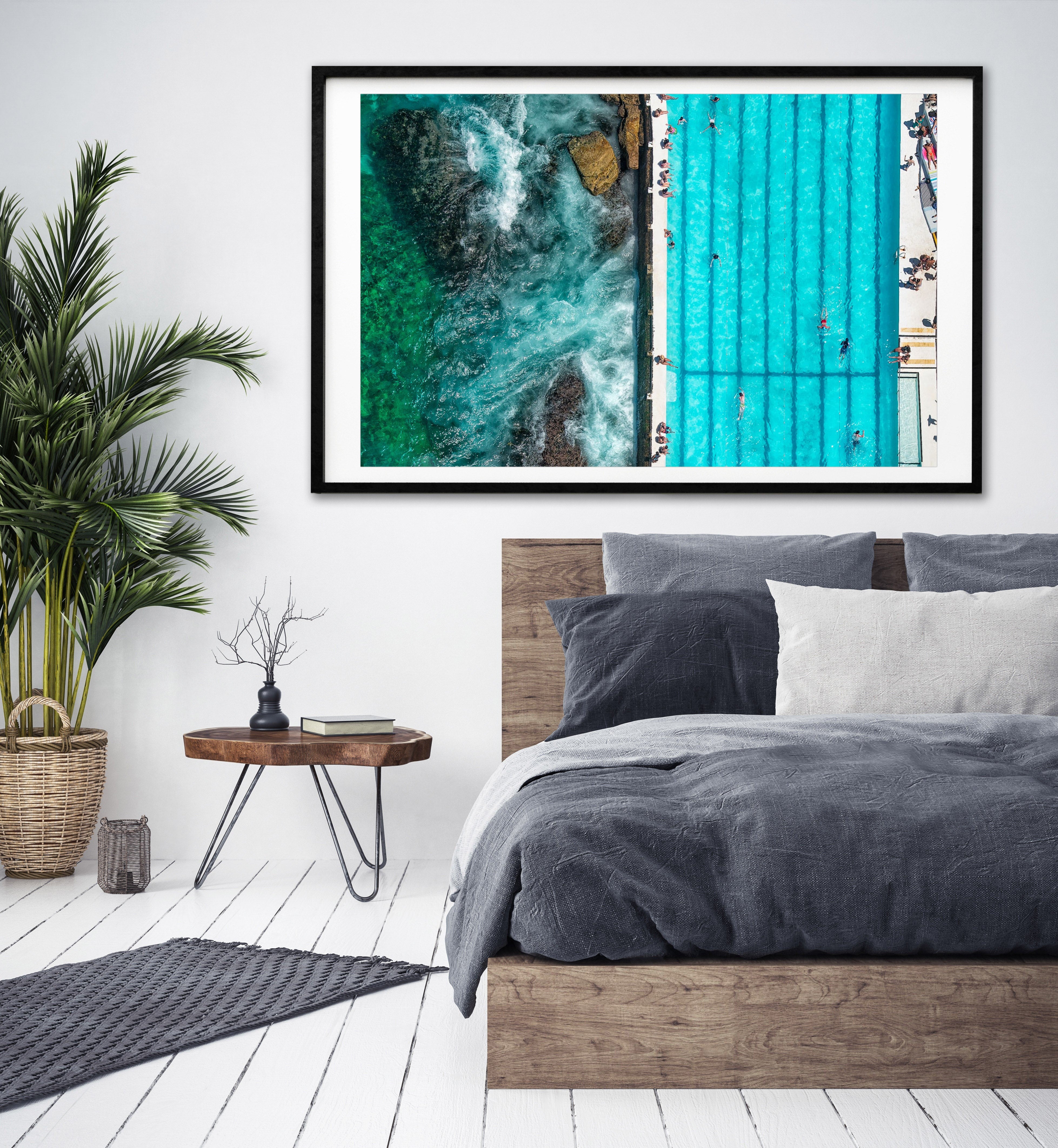 People, Bondi Beach print