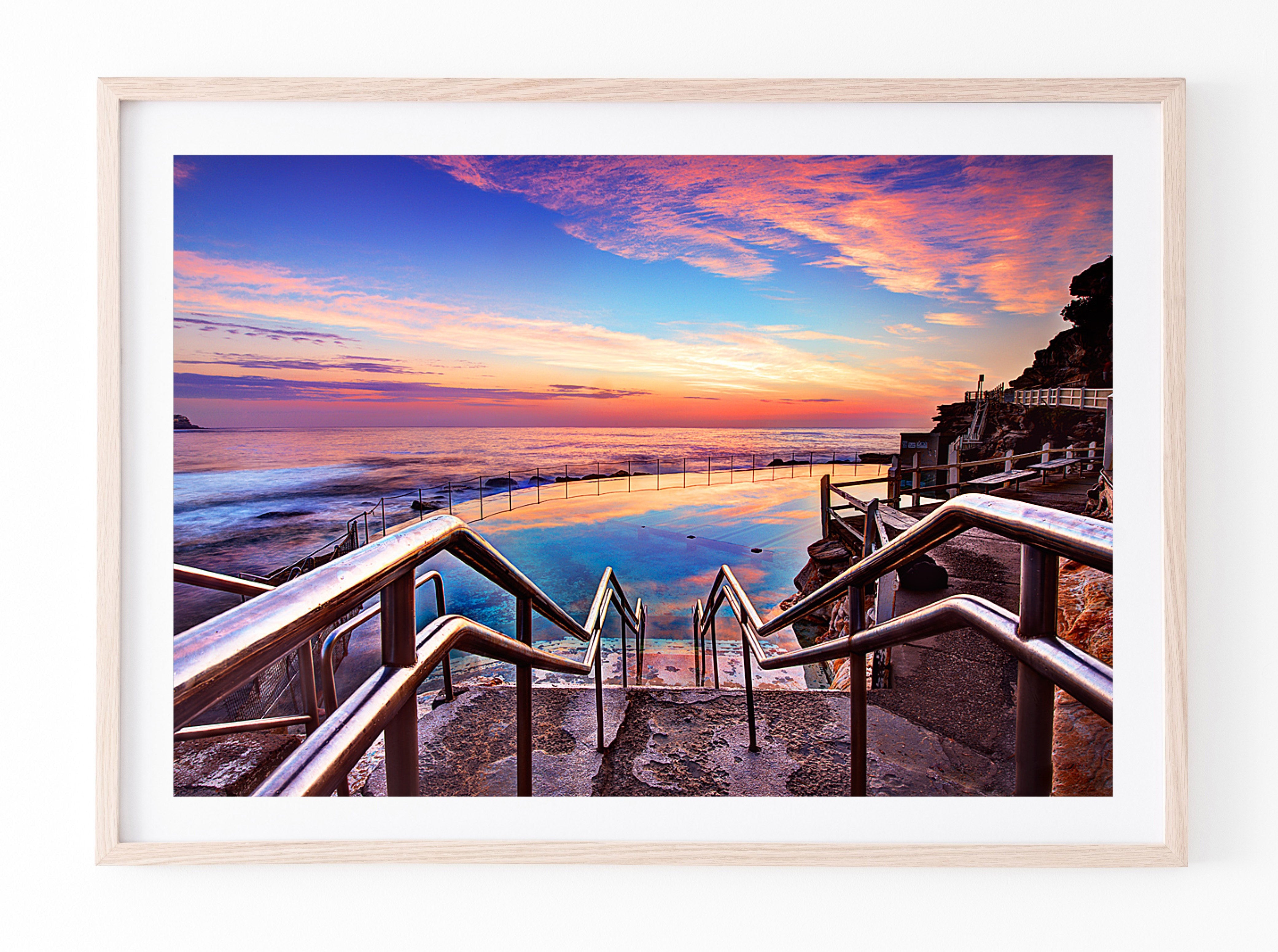 Pink Diamond, Bronte Baths print