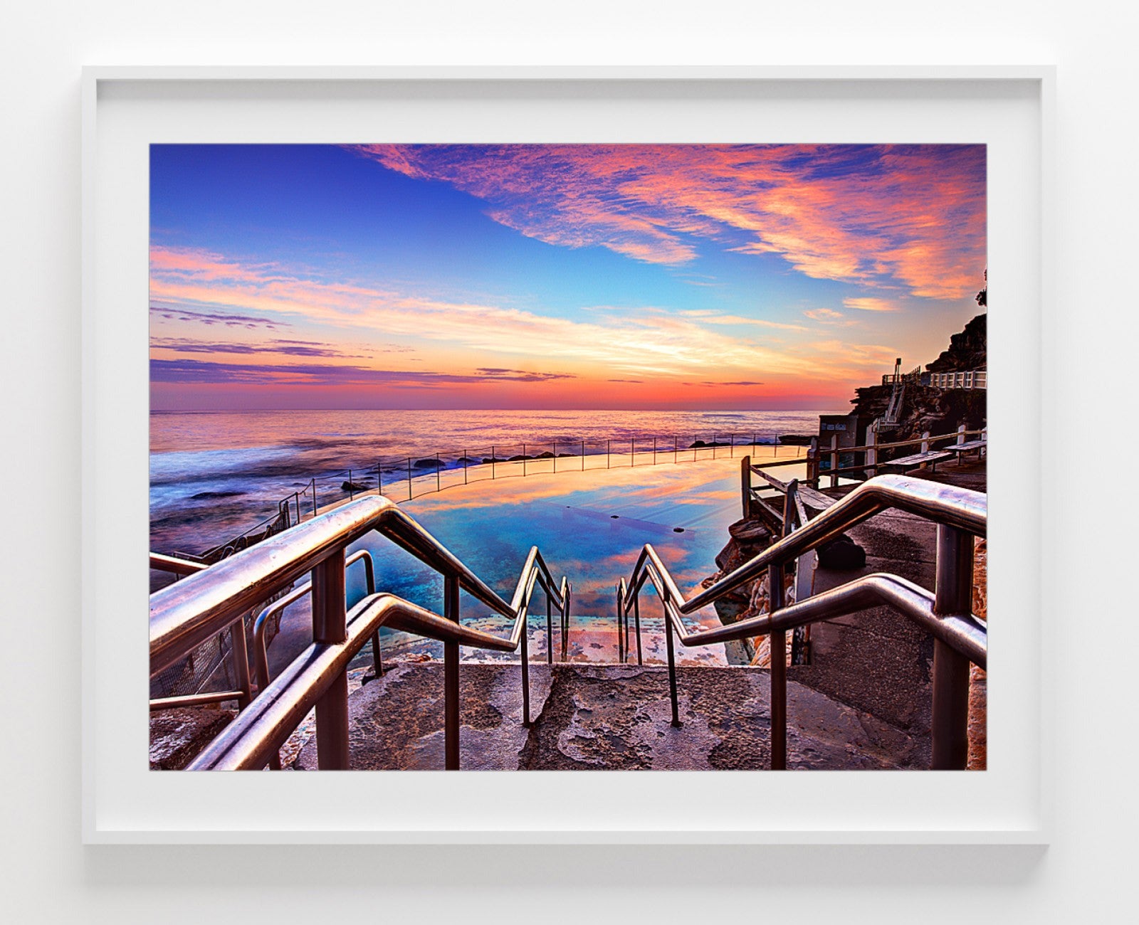 Pink Diamond, Bronte Baths print