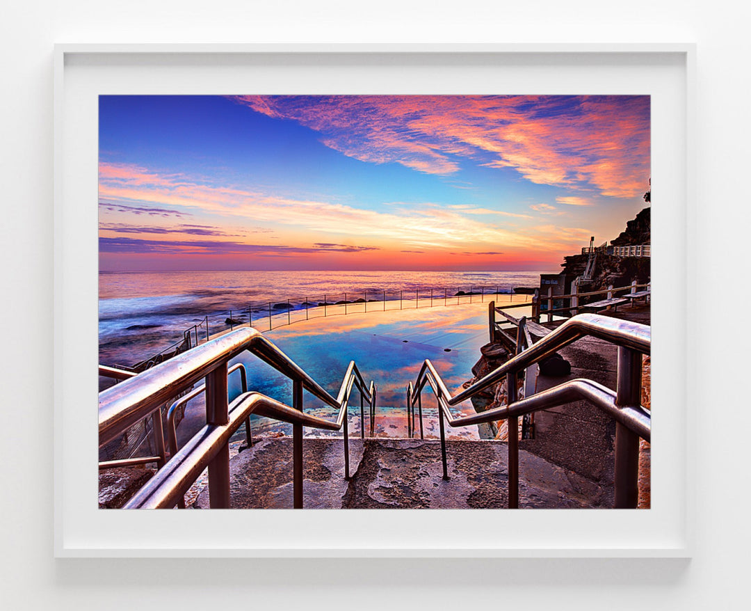 Pink Diamond, Bronte Baths print