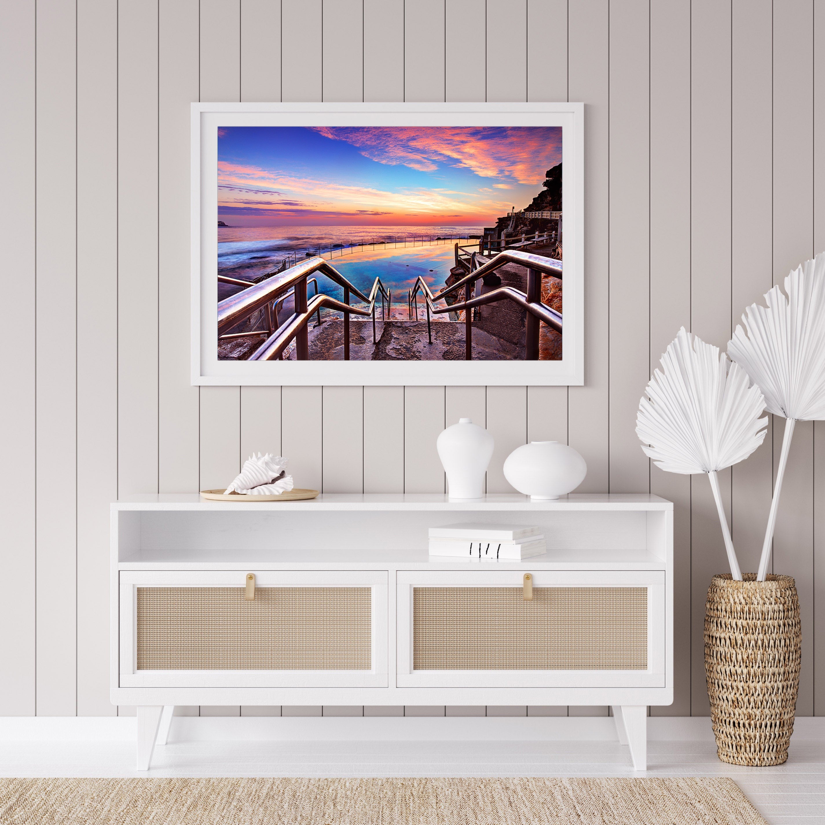 Pink Diamond, Bronte Baths print