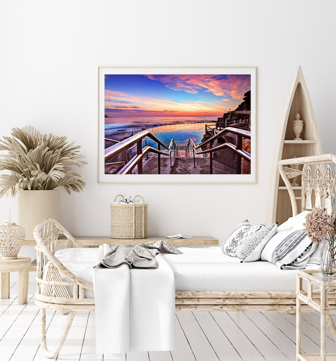 Pink Diamond, Bronte Baths print
