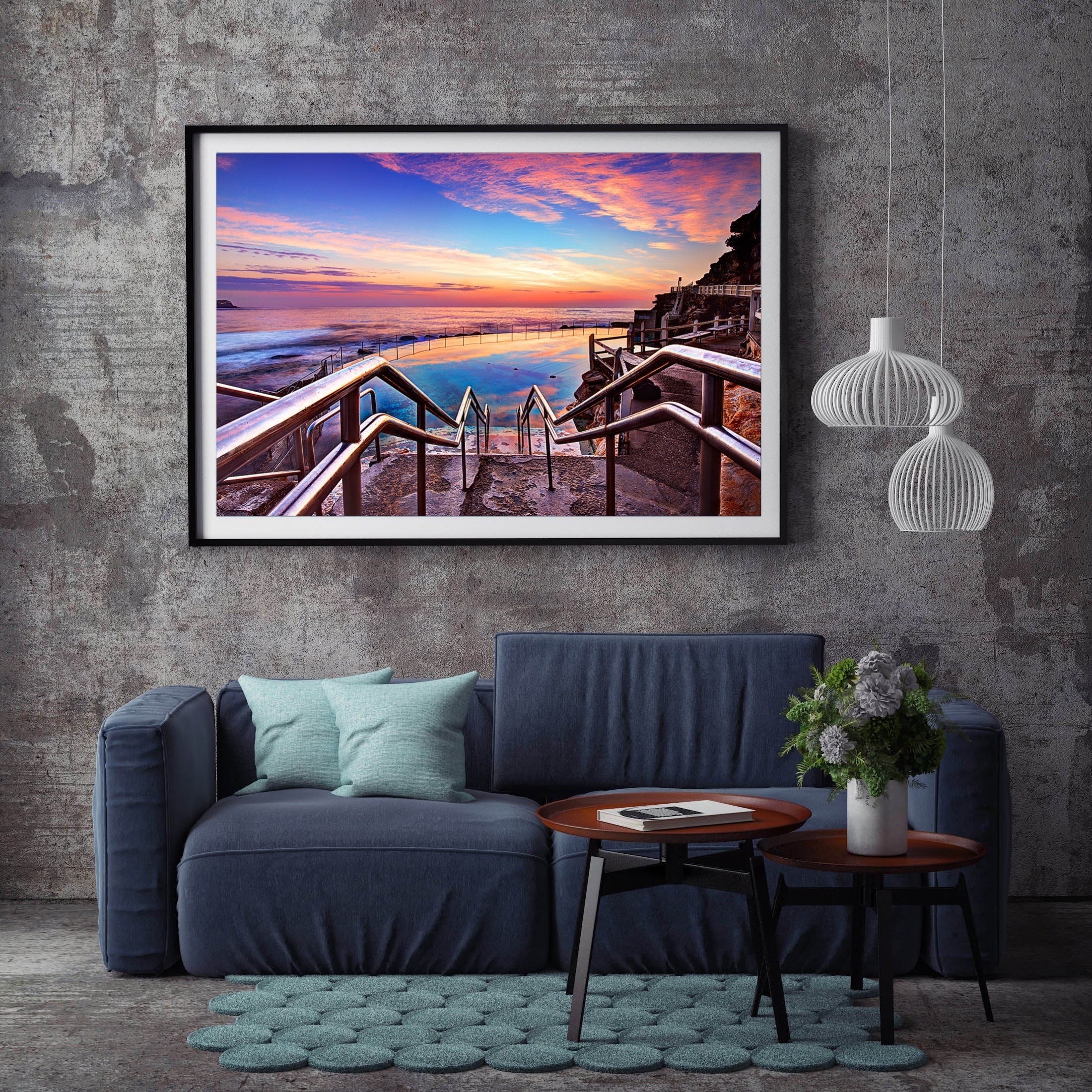 Pink Diamond, Bronte Baths print