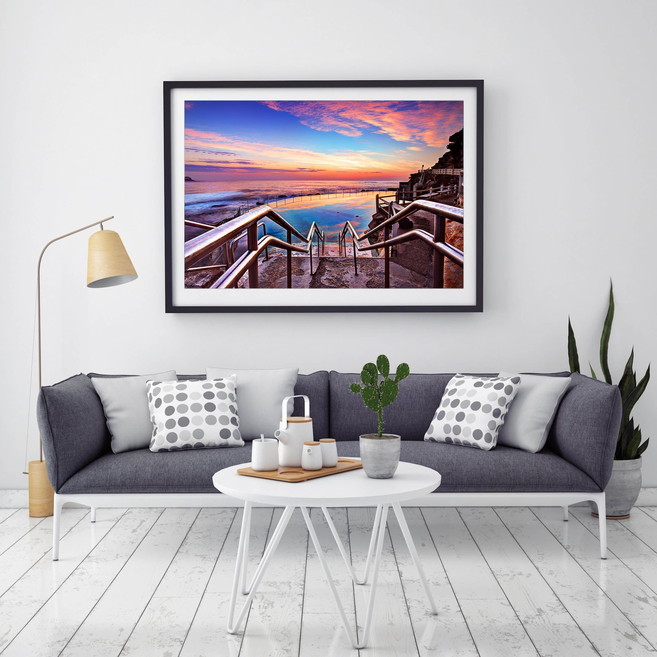 Pink Diamond, Bronte Baths print
