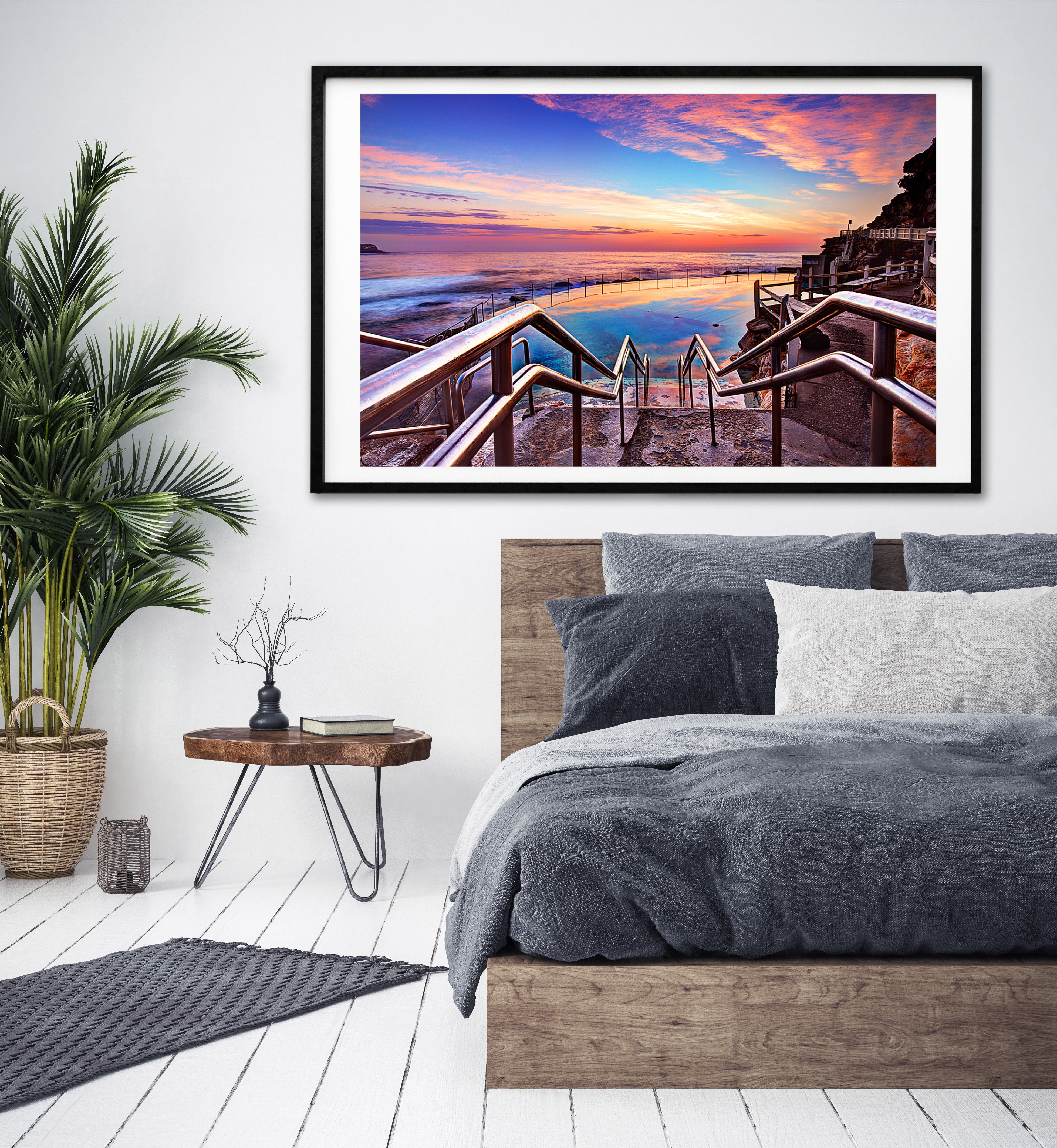 Pink Diamond, Bronte Baths print