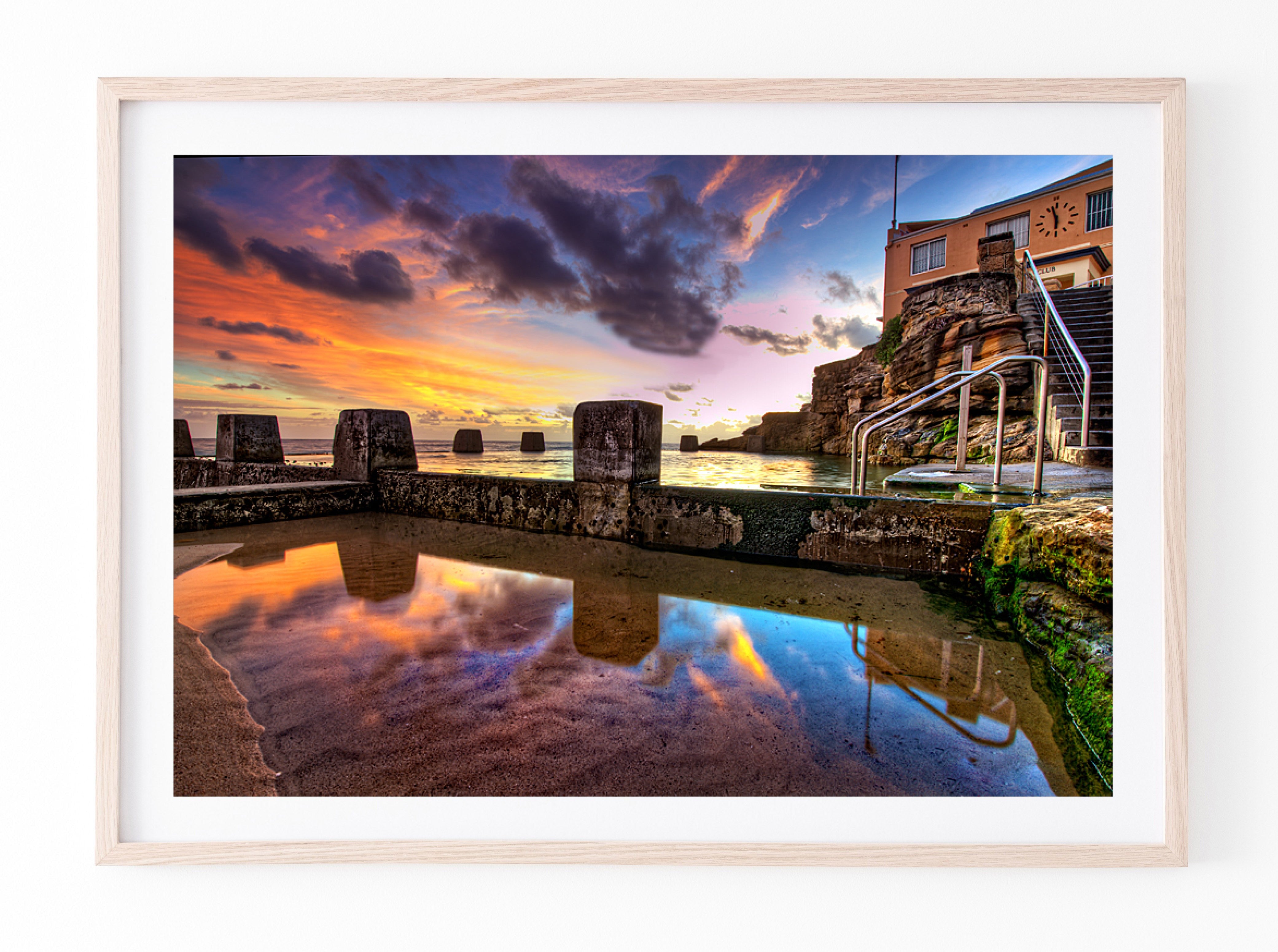 Pool Reflections, Coogee print