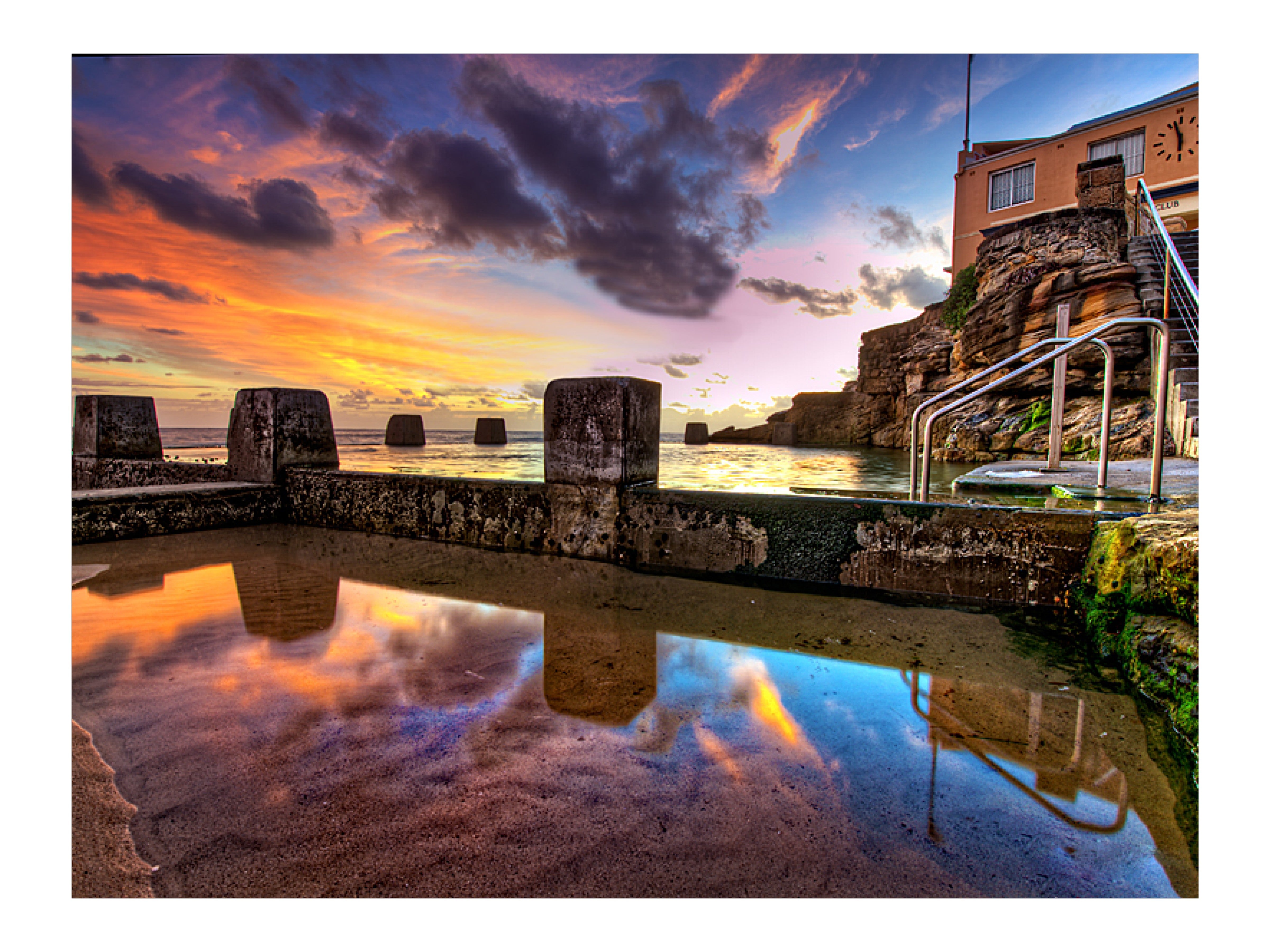 Pool Reflections, Coogee print