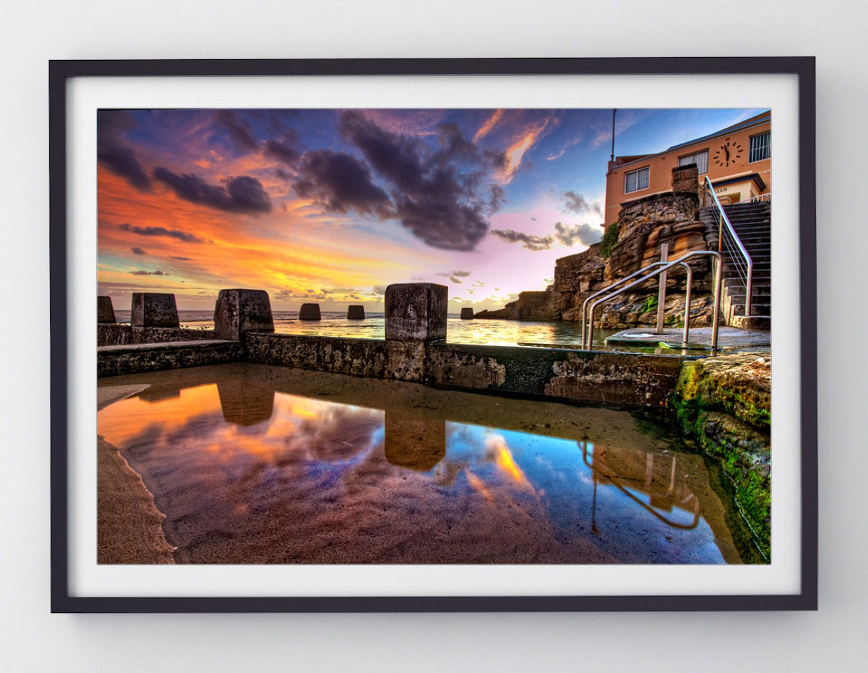 Pool Reflections, Coogee print