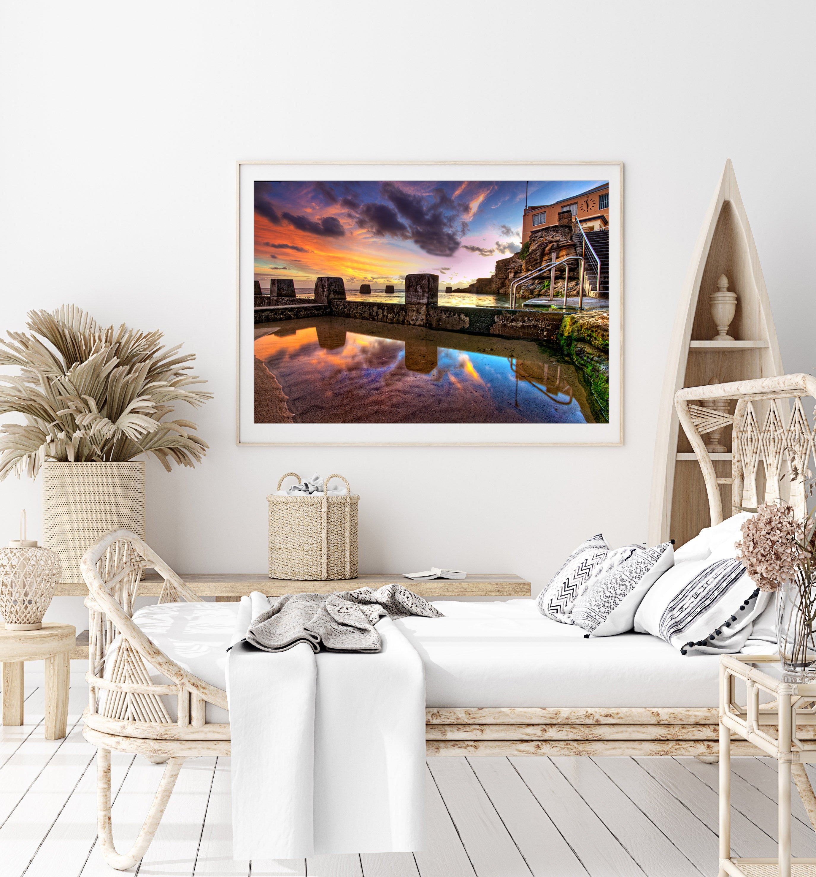 Pool Reflections, Coogee print