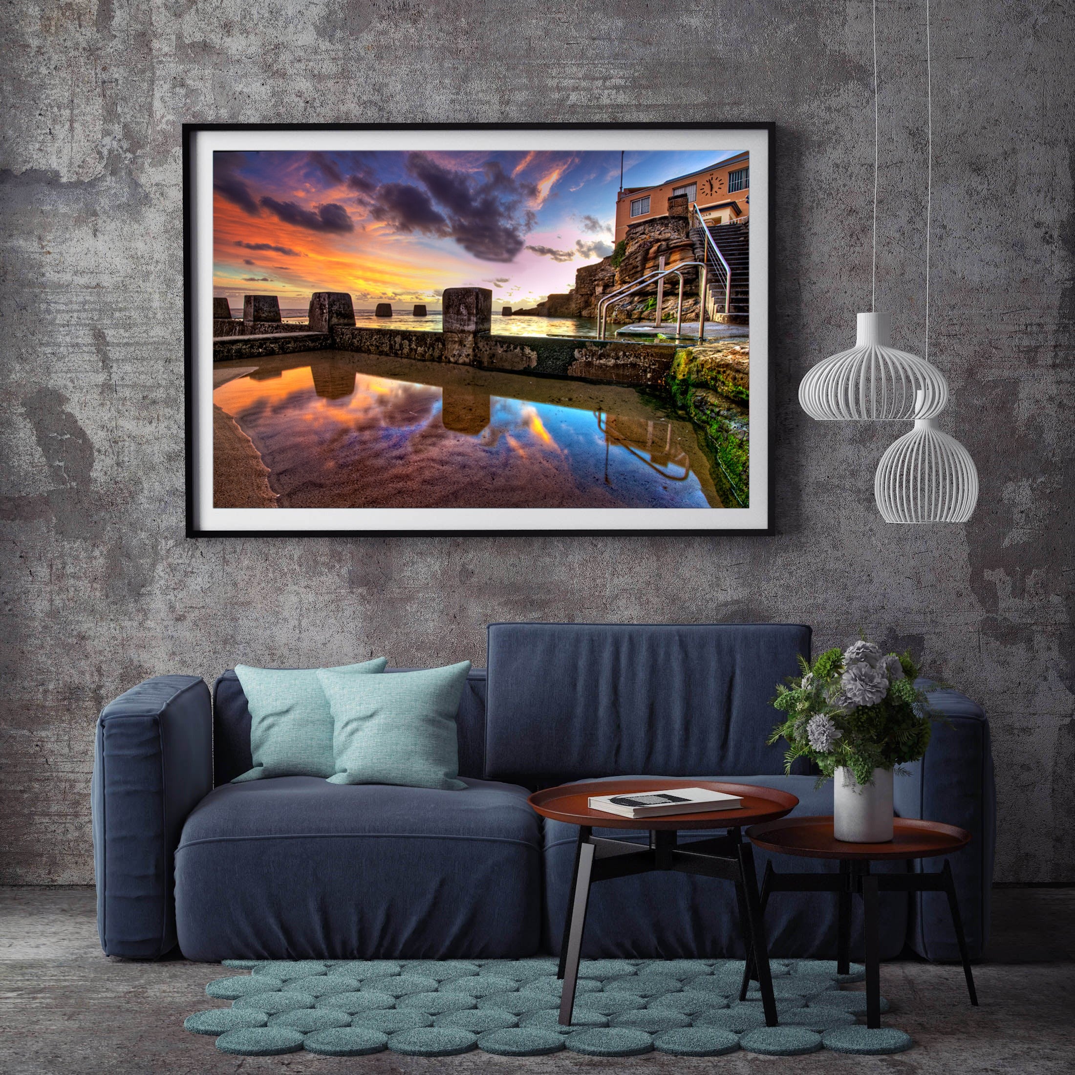 Pool Reflections, Coogee print