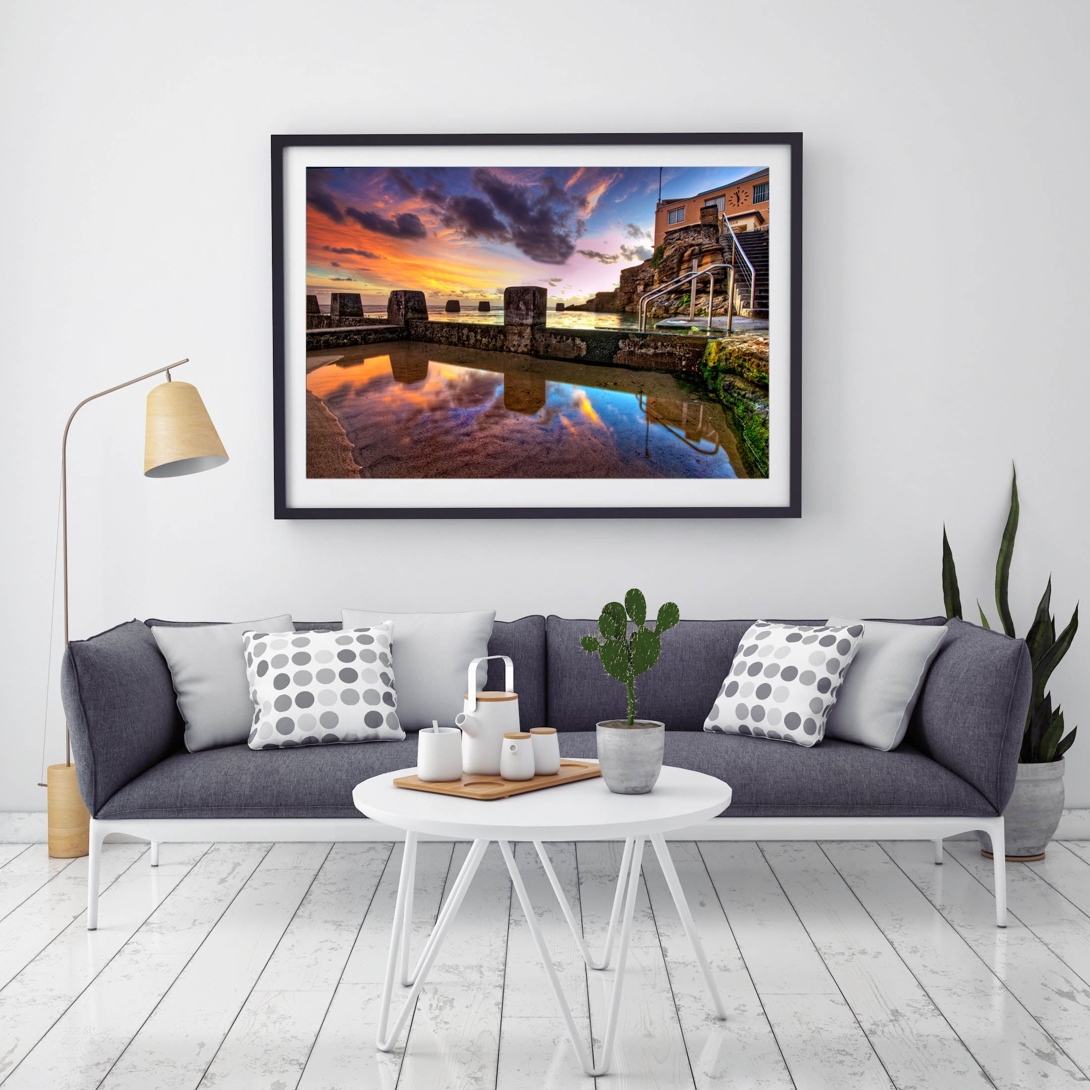 Pool Reflections, Coogee print