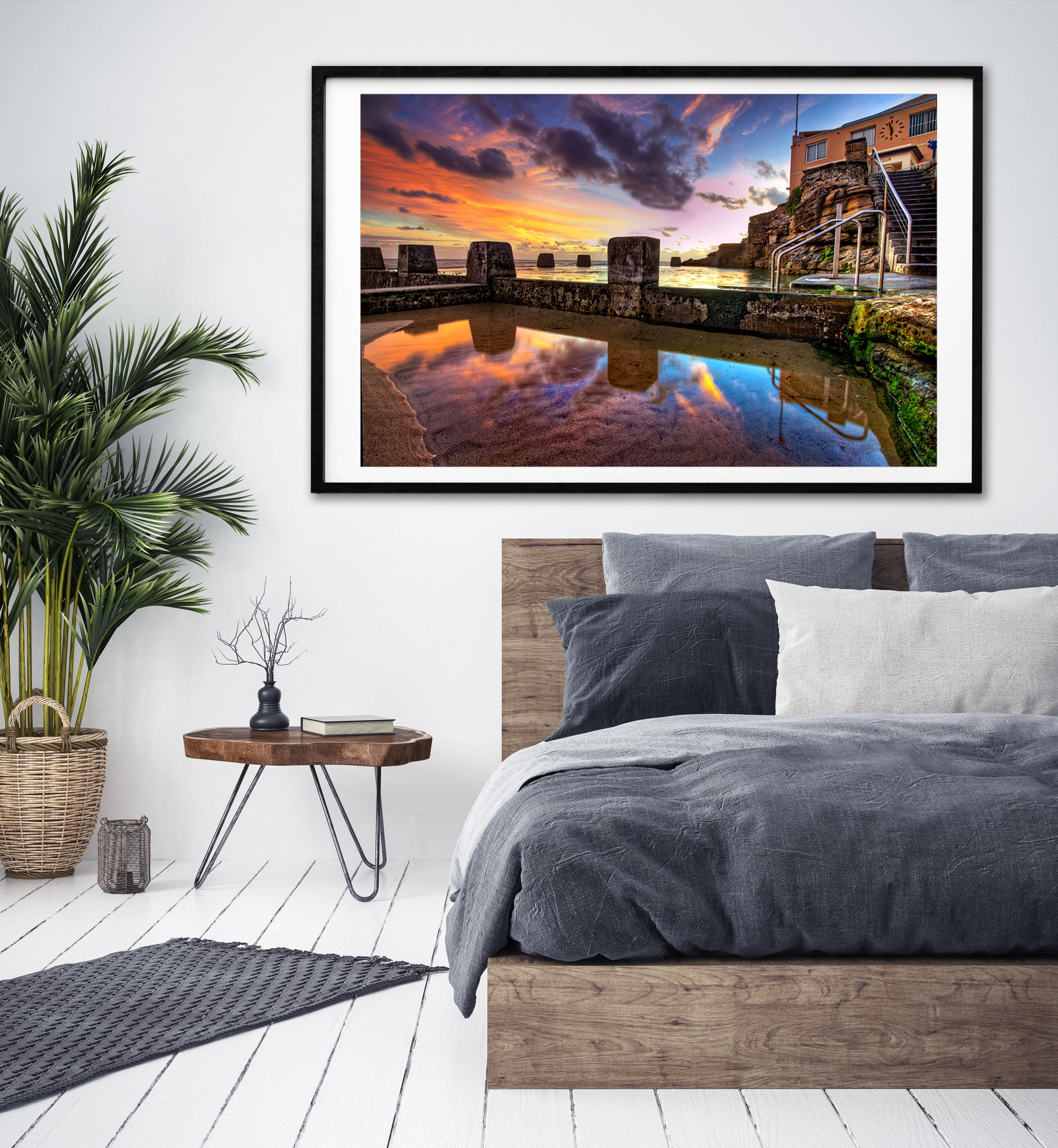Pool Reflections, Coogee print