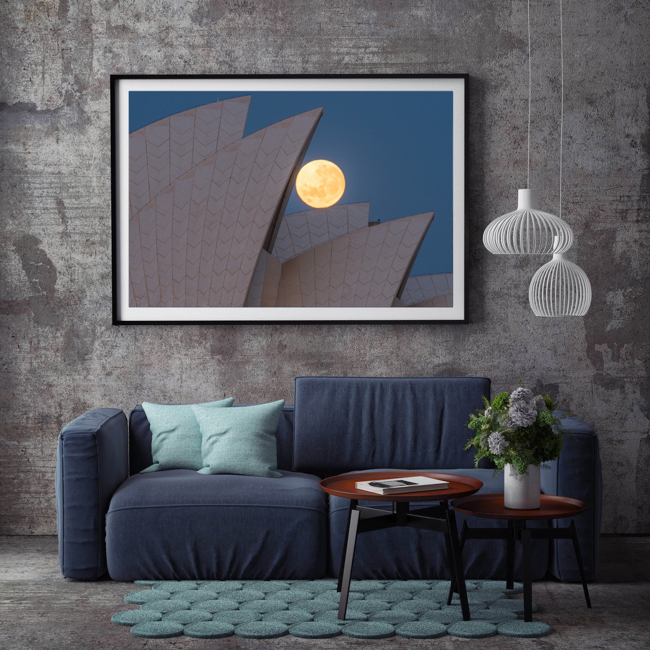 Positioning, Sydney Harbour print