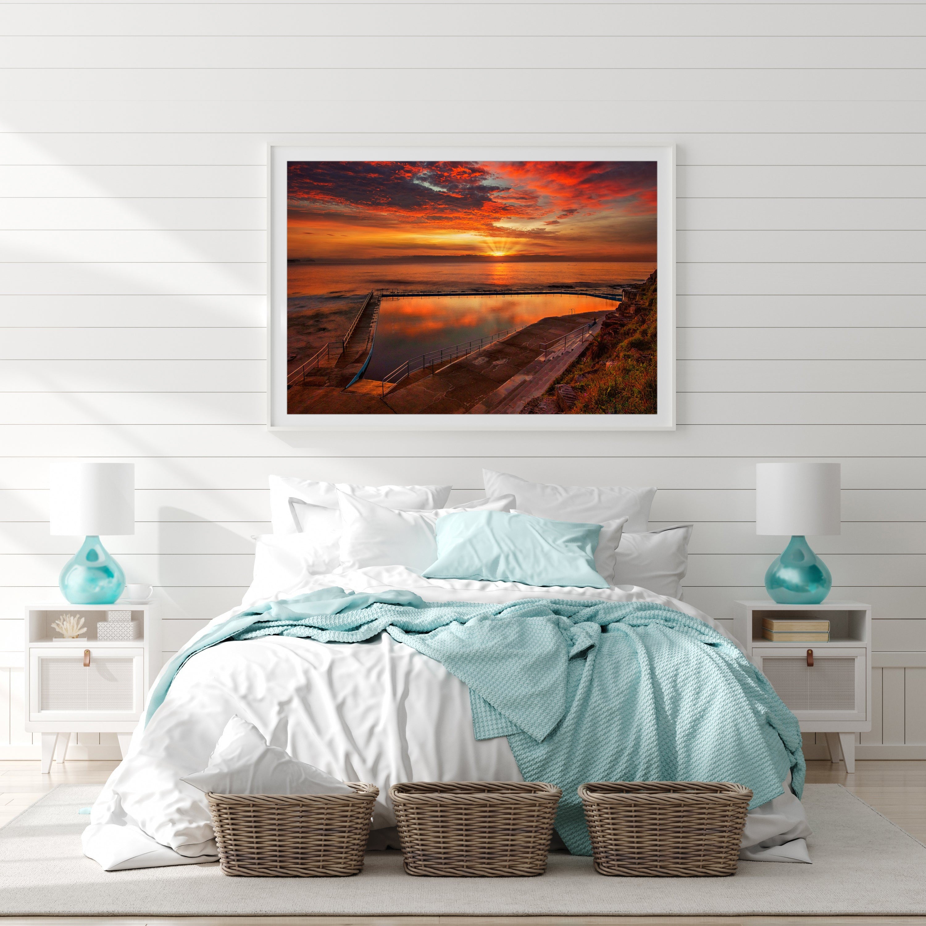 Pure Joy, Collaroy Rock Pool print