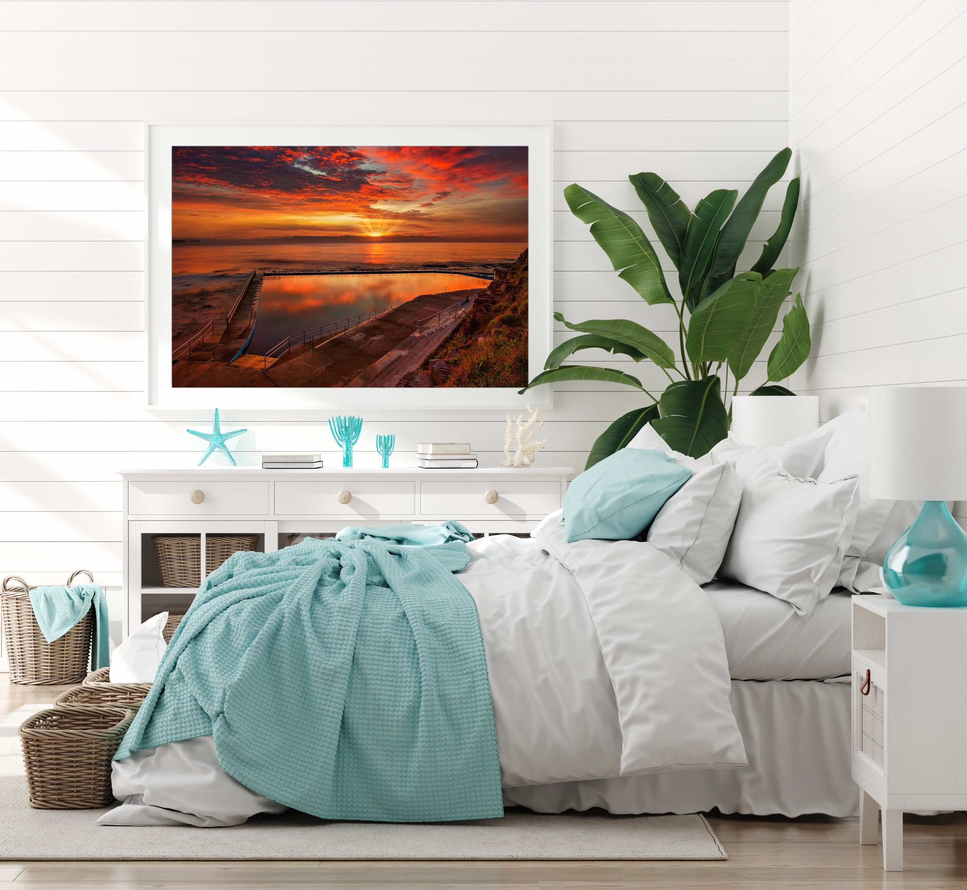 Pure Joy, Collaroy Rock Pool print