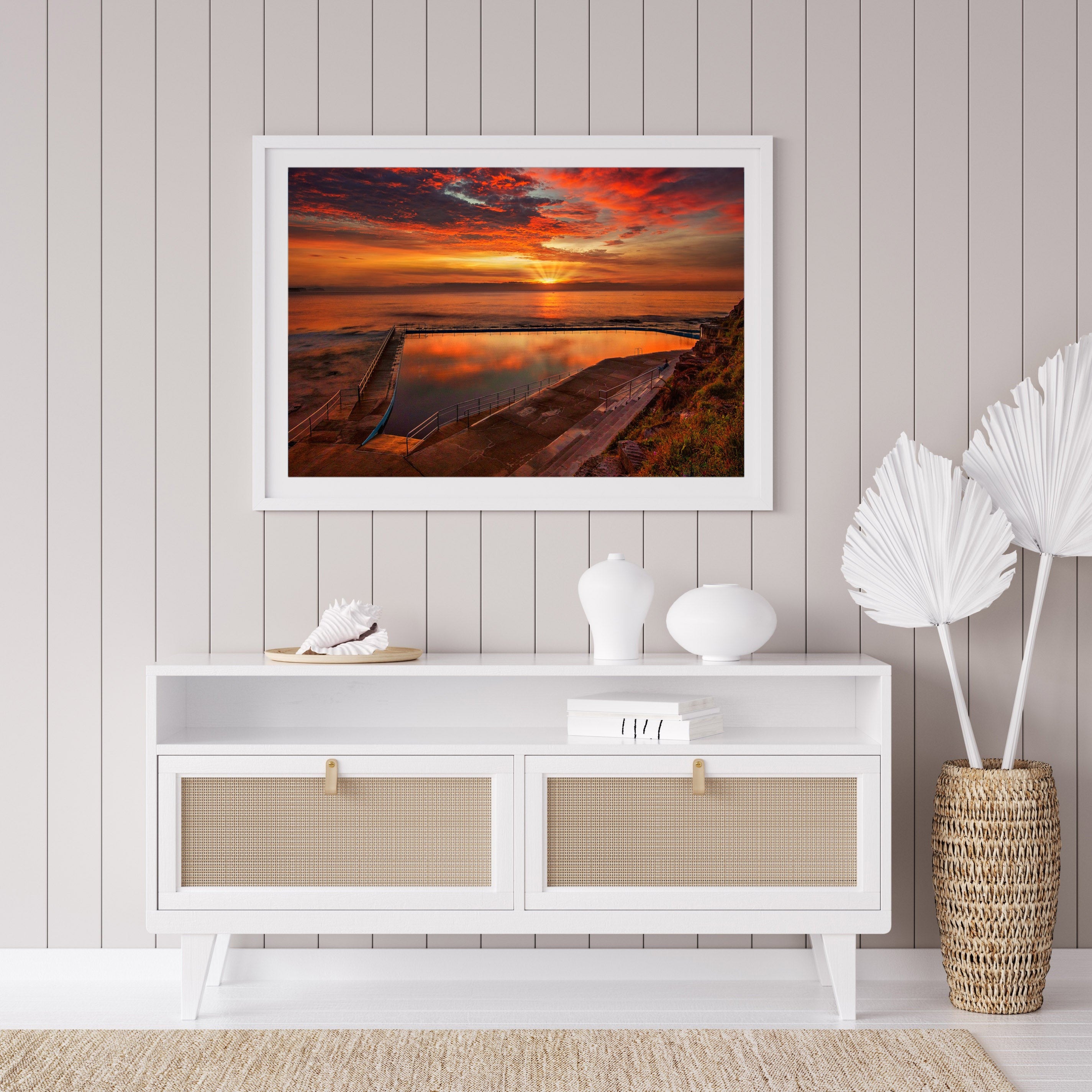 Pure Joy, Collaroy Rock Pool print
