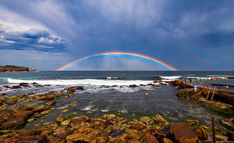 Rainbow Embrace, Bronte Baths