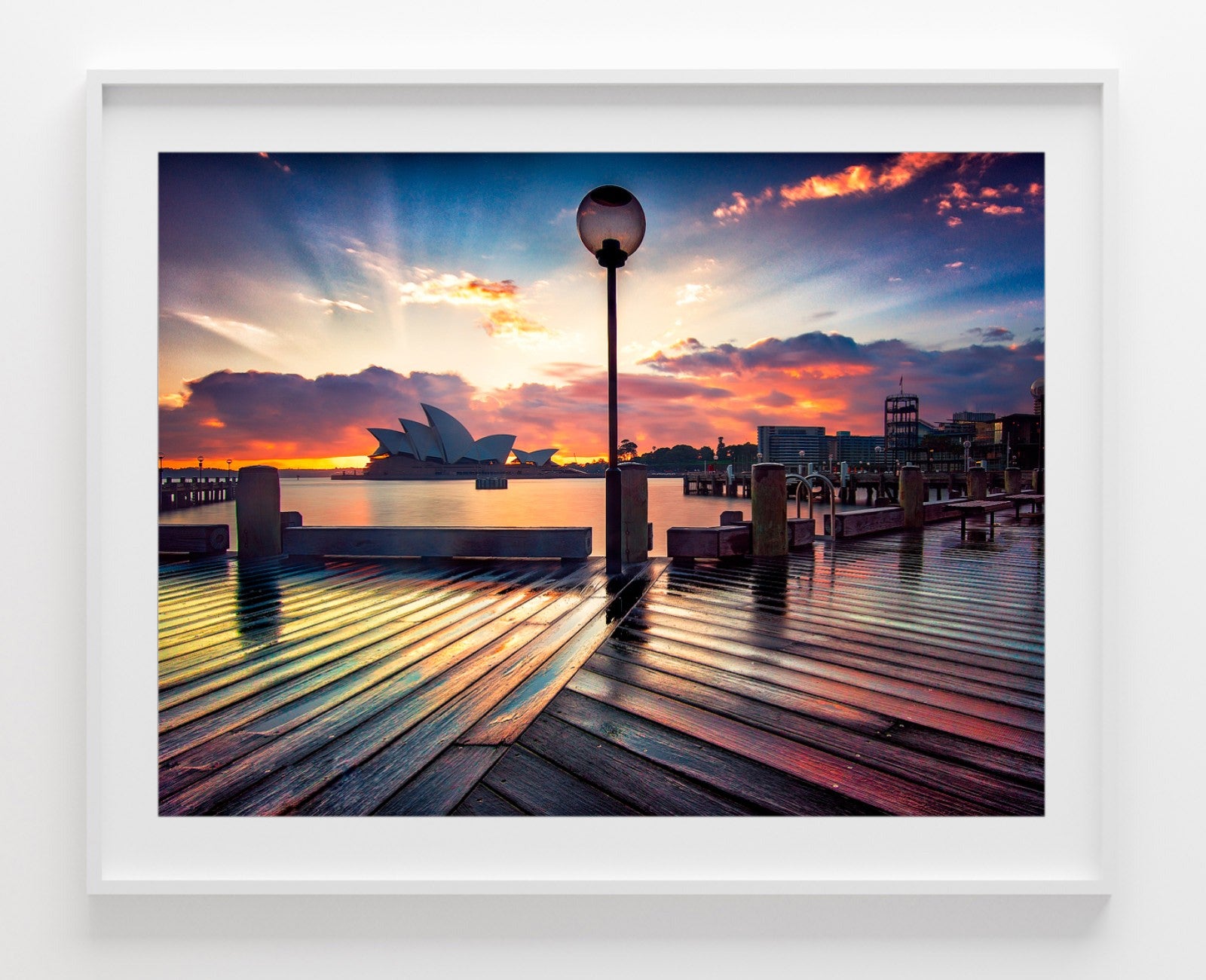Rainy, Sydney Harbour print