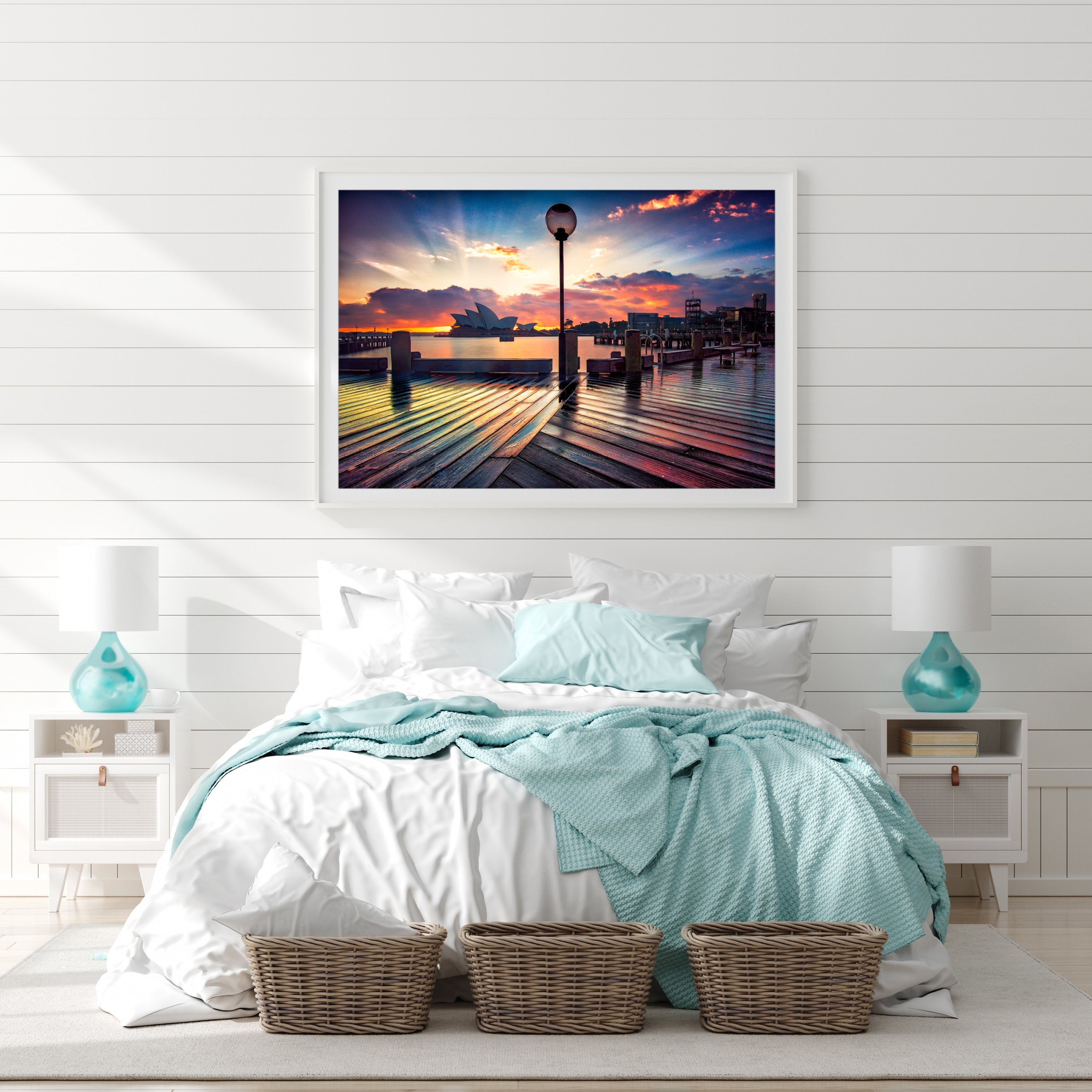 Rainy, Sydney Harbour print