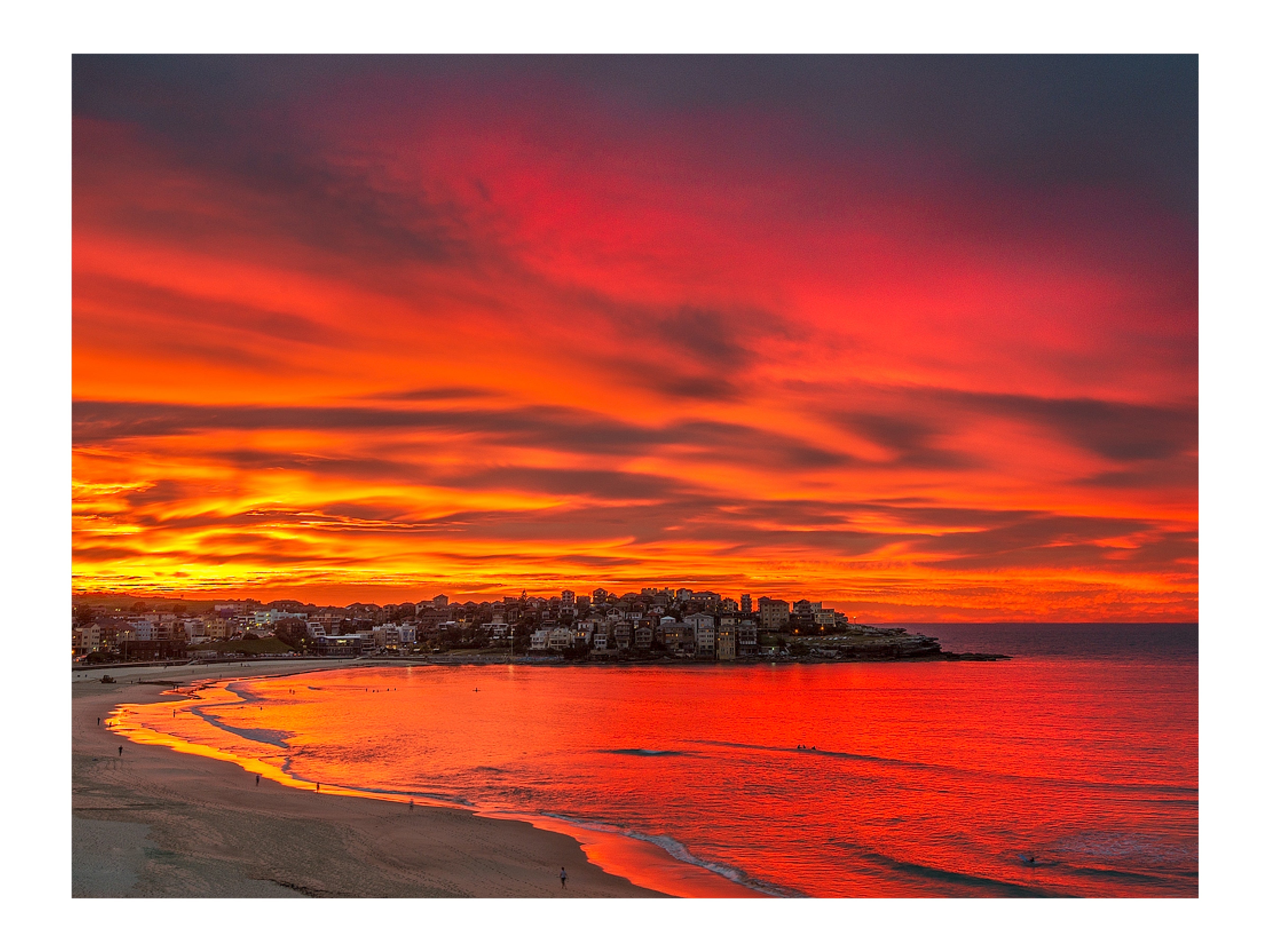 Red Velvet, Bondi Beach print