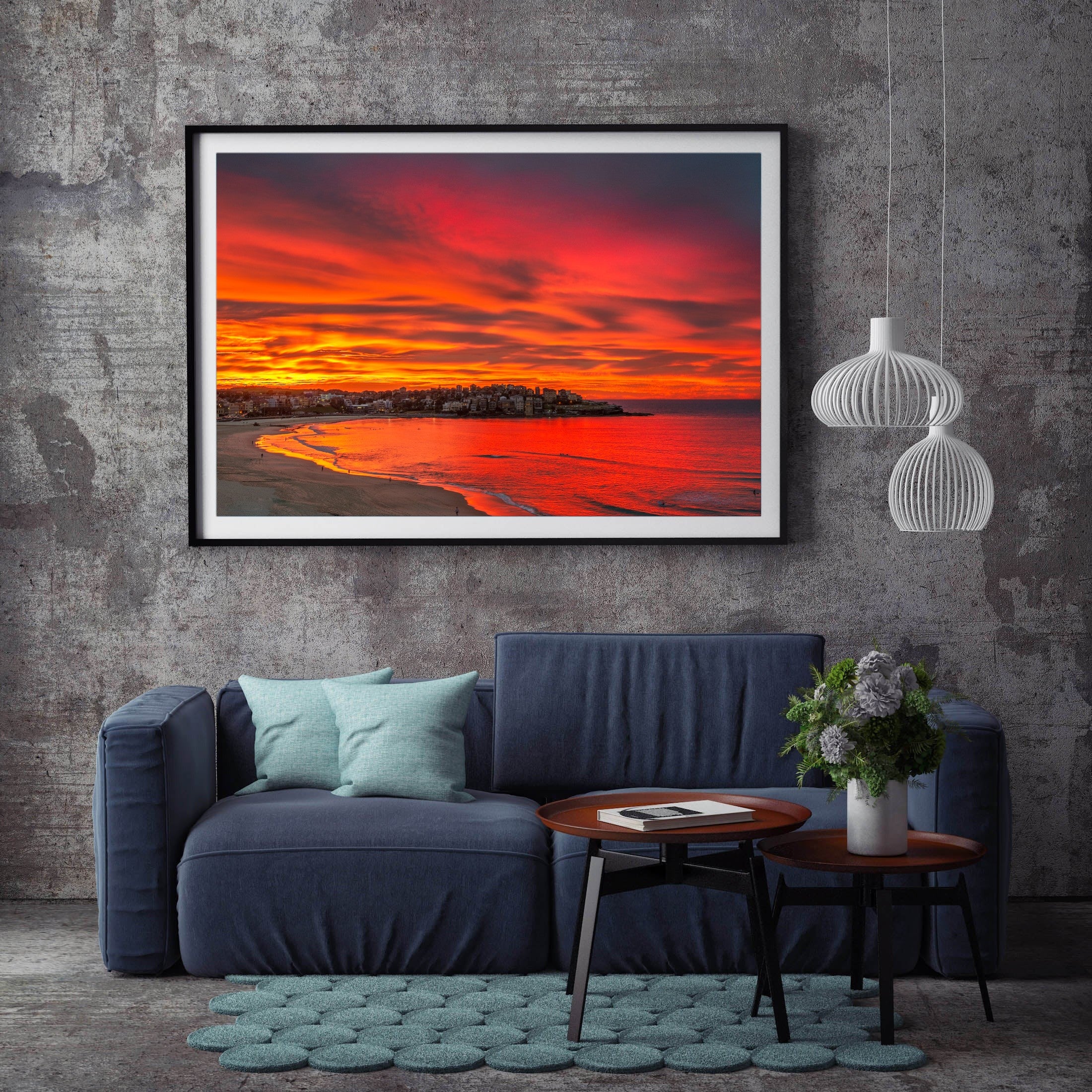 Red Velvet, Bondi Beach print