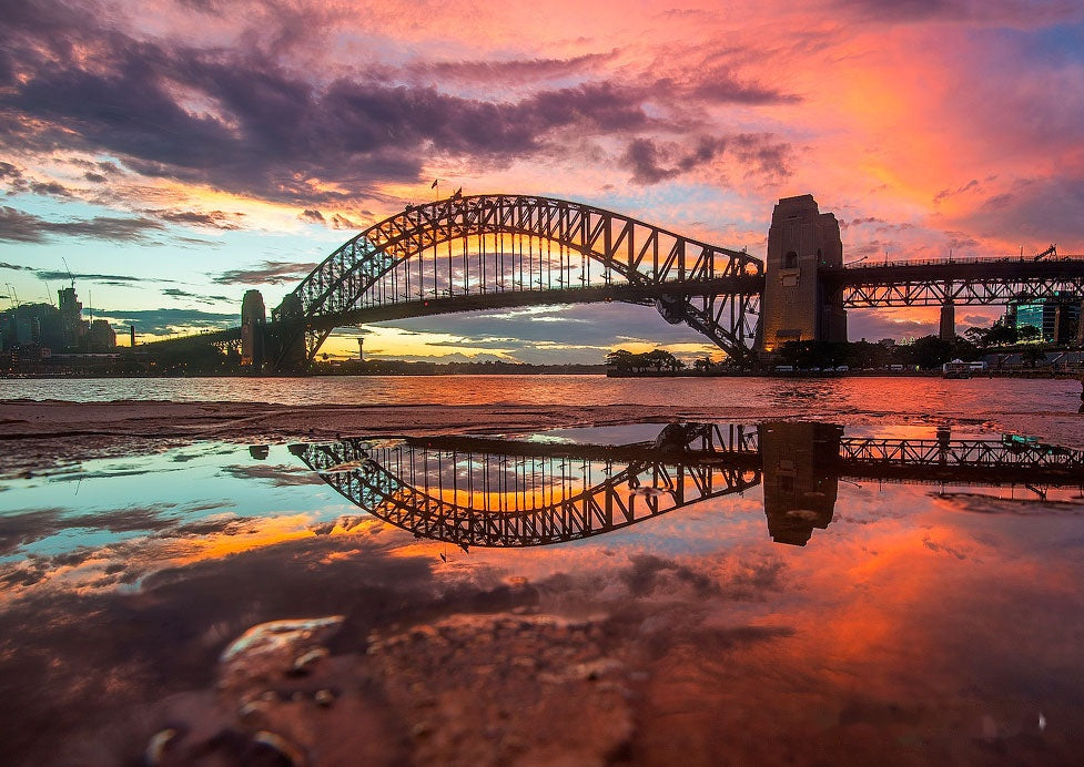 Reflections, Sydney Harbour, fine art photograph by Richard Hirst