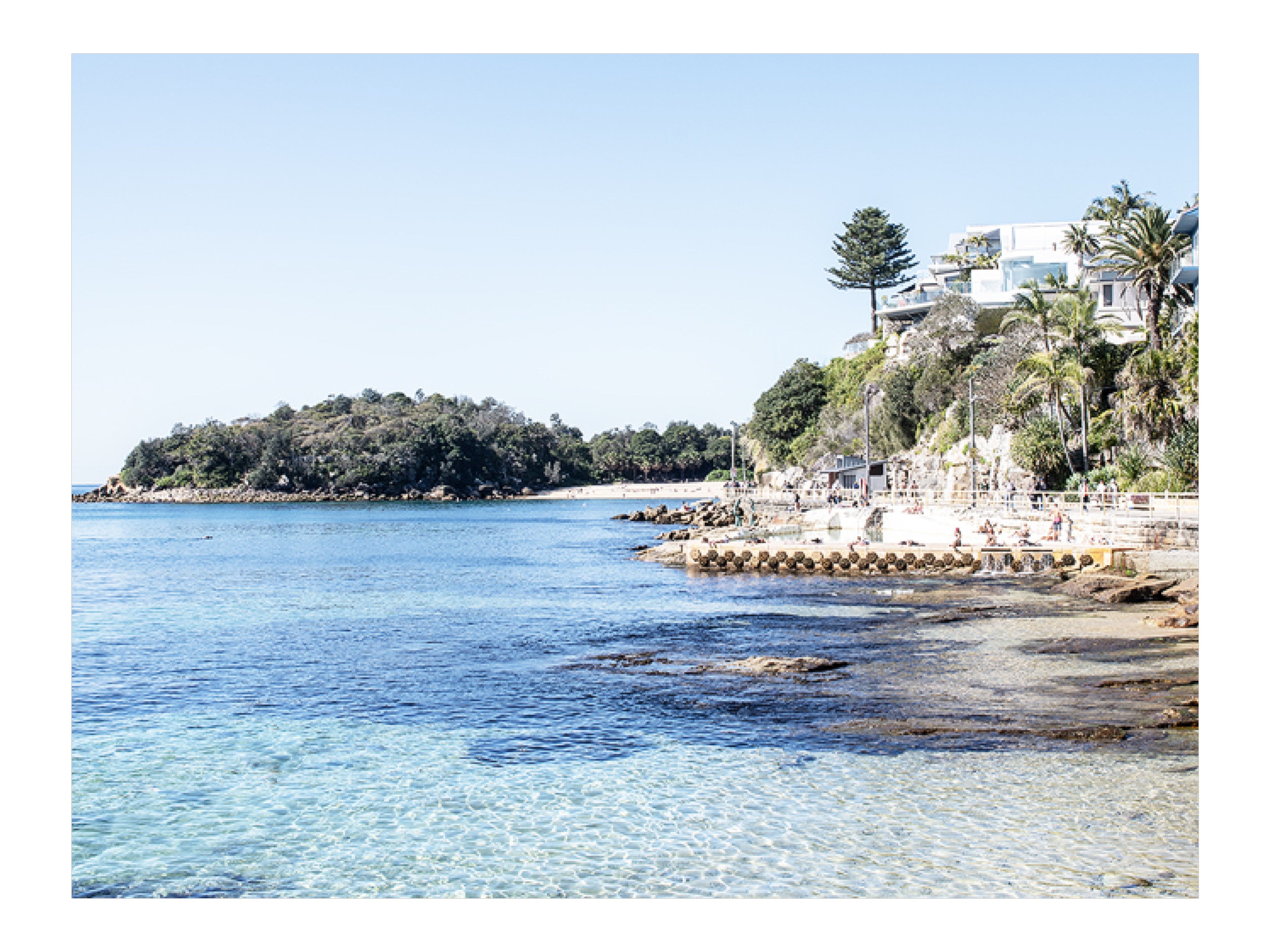 Shallows, Manly print