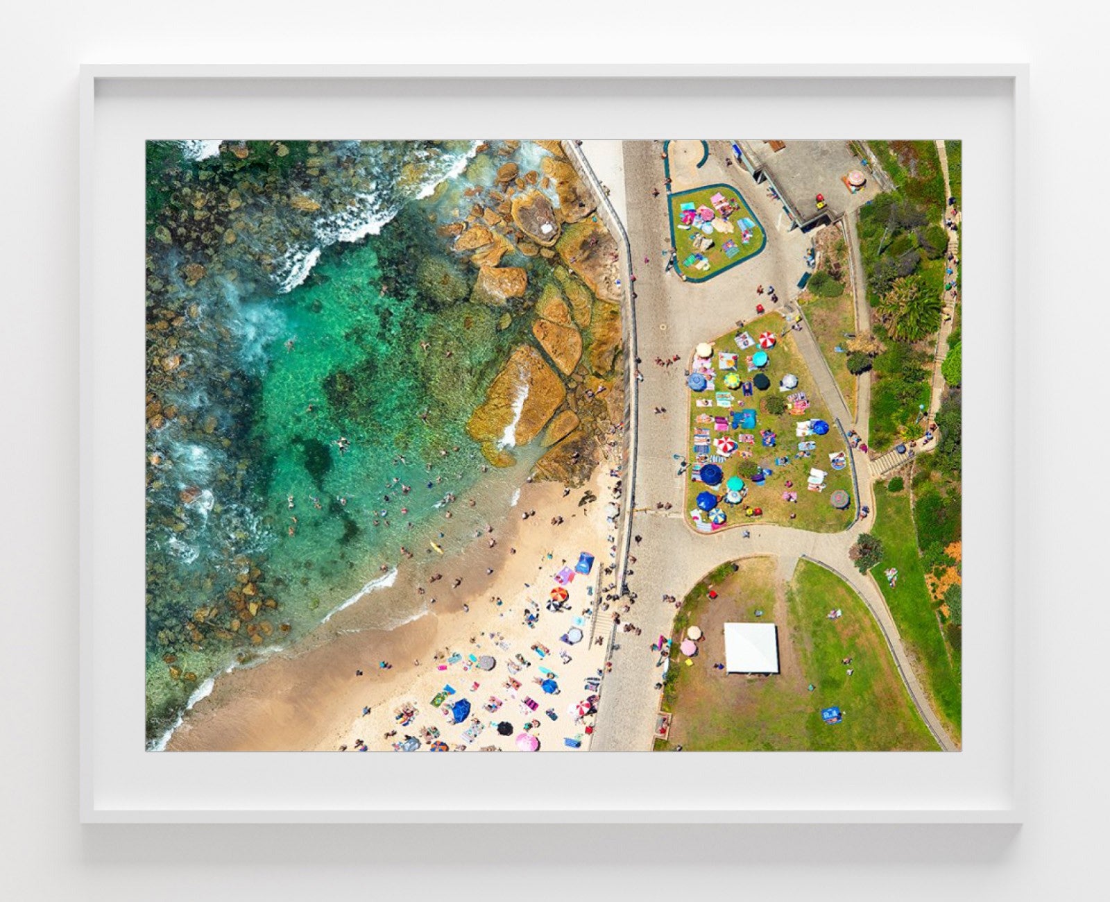Shapes, Bronte Baths print