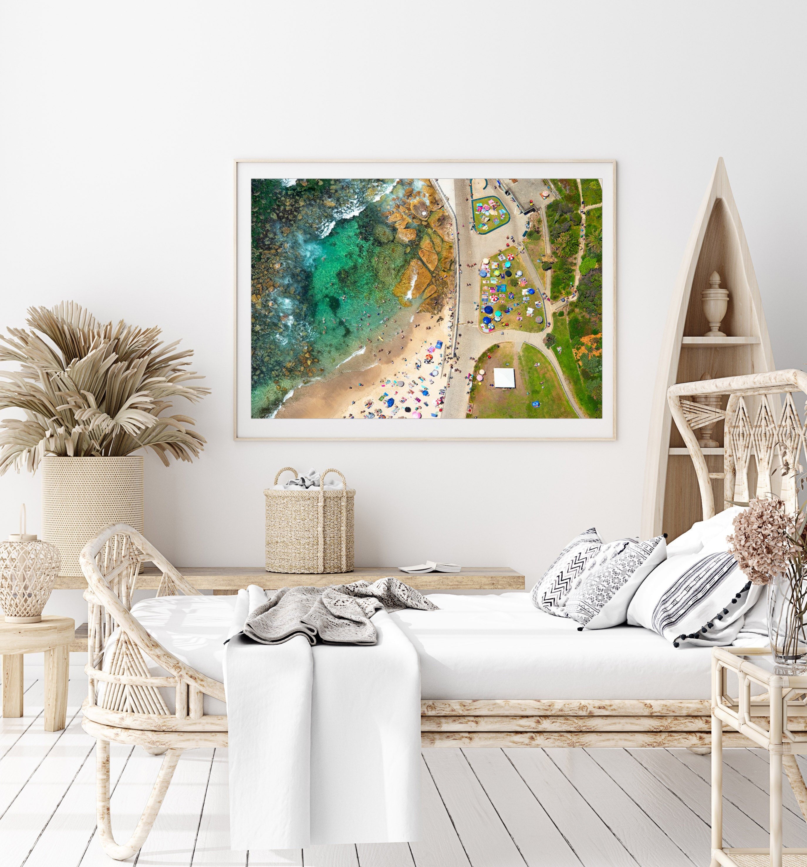 Shapes, Bronte Baths print