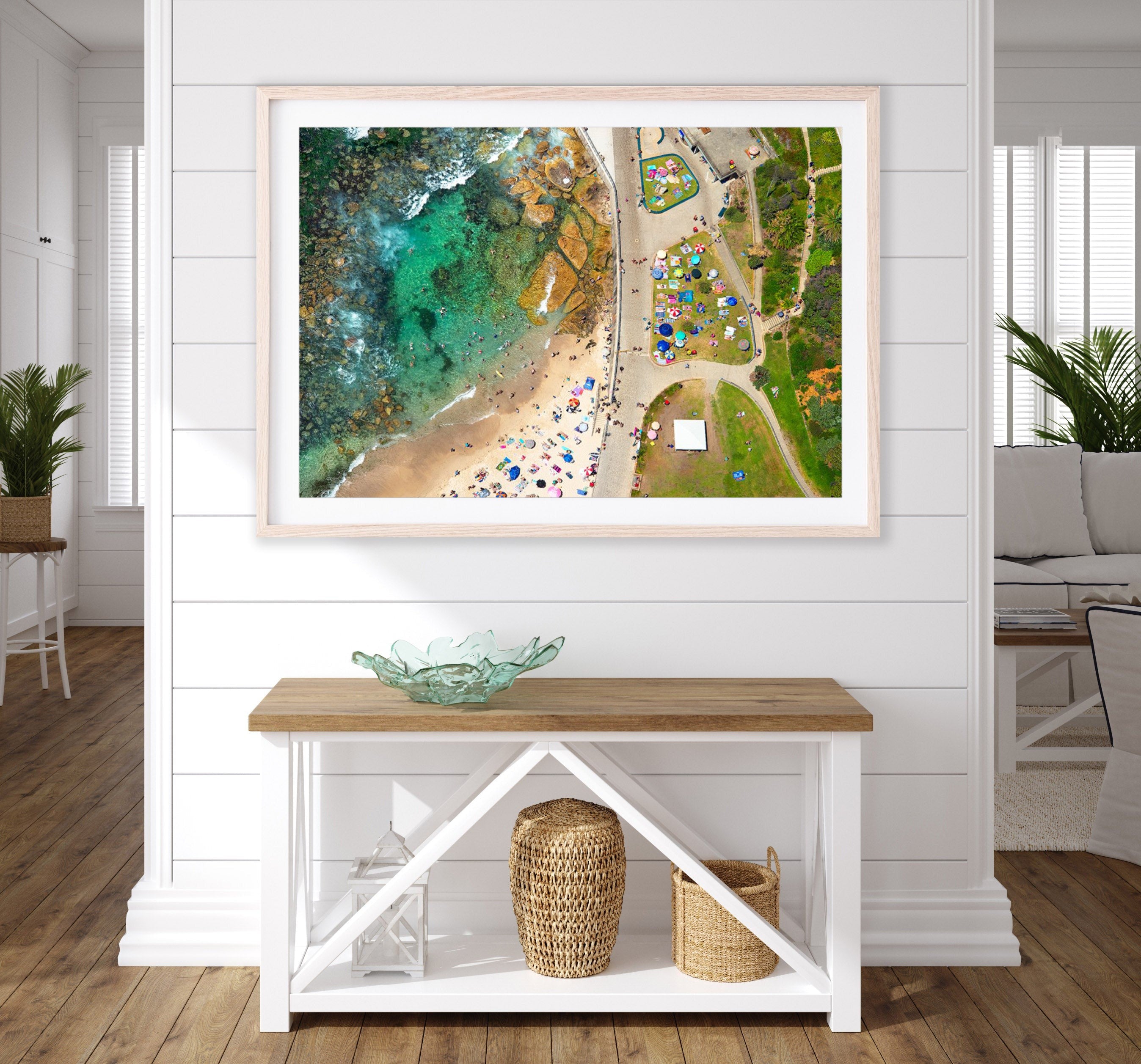 Shapes, Bronte Baths print