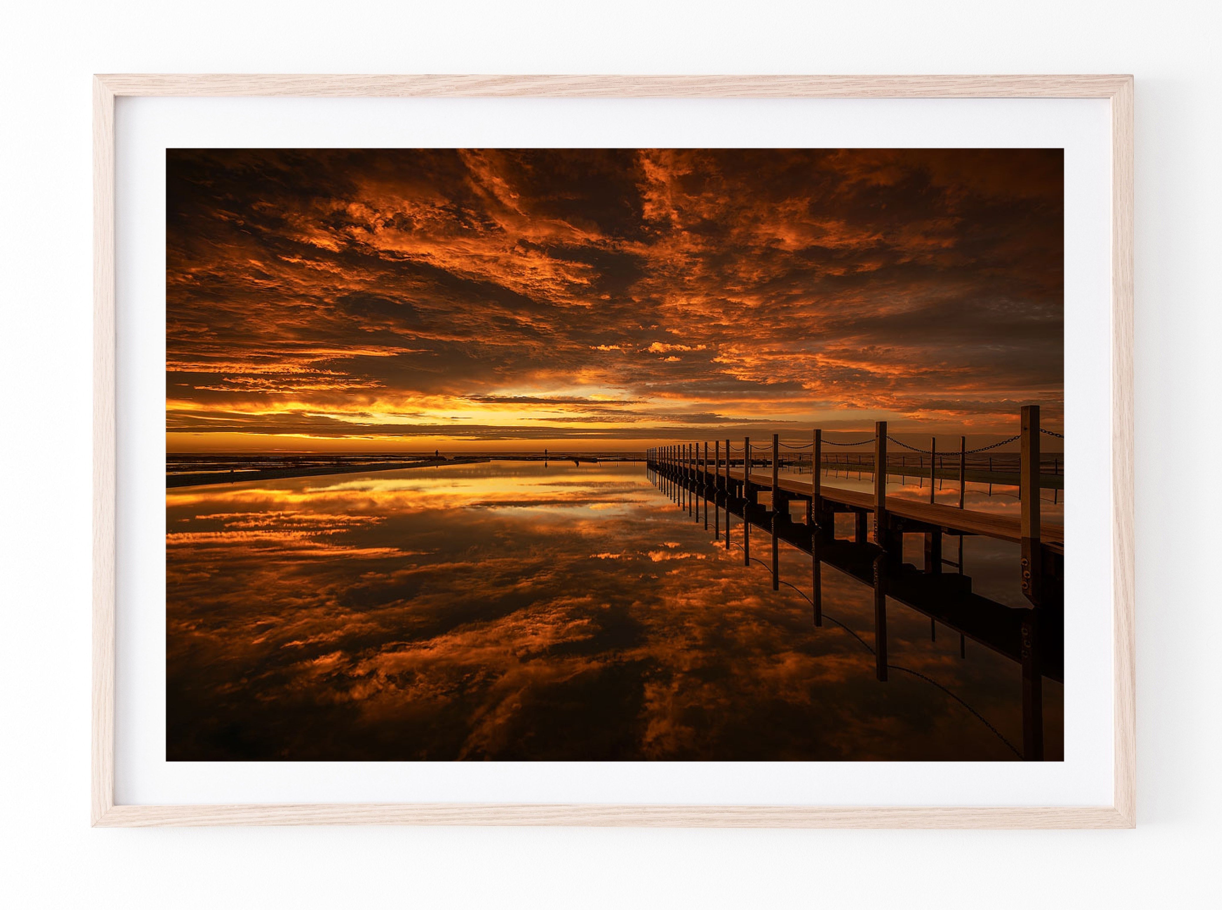 Sheer Perfection, Narrabeen Rock Pool print